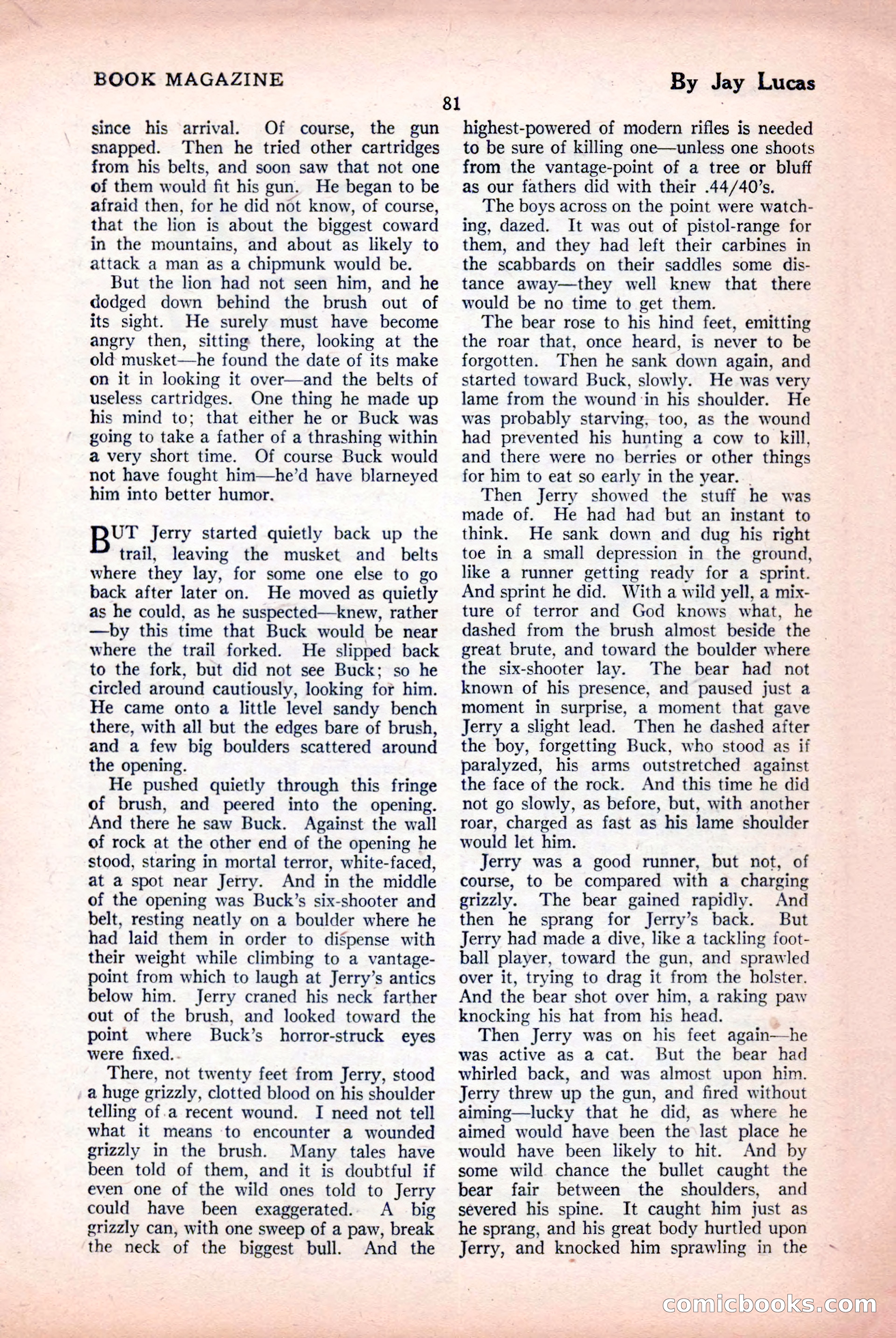 The Blue Book Magazine, April 1926 — page 83 of 208