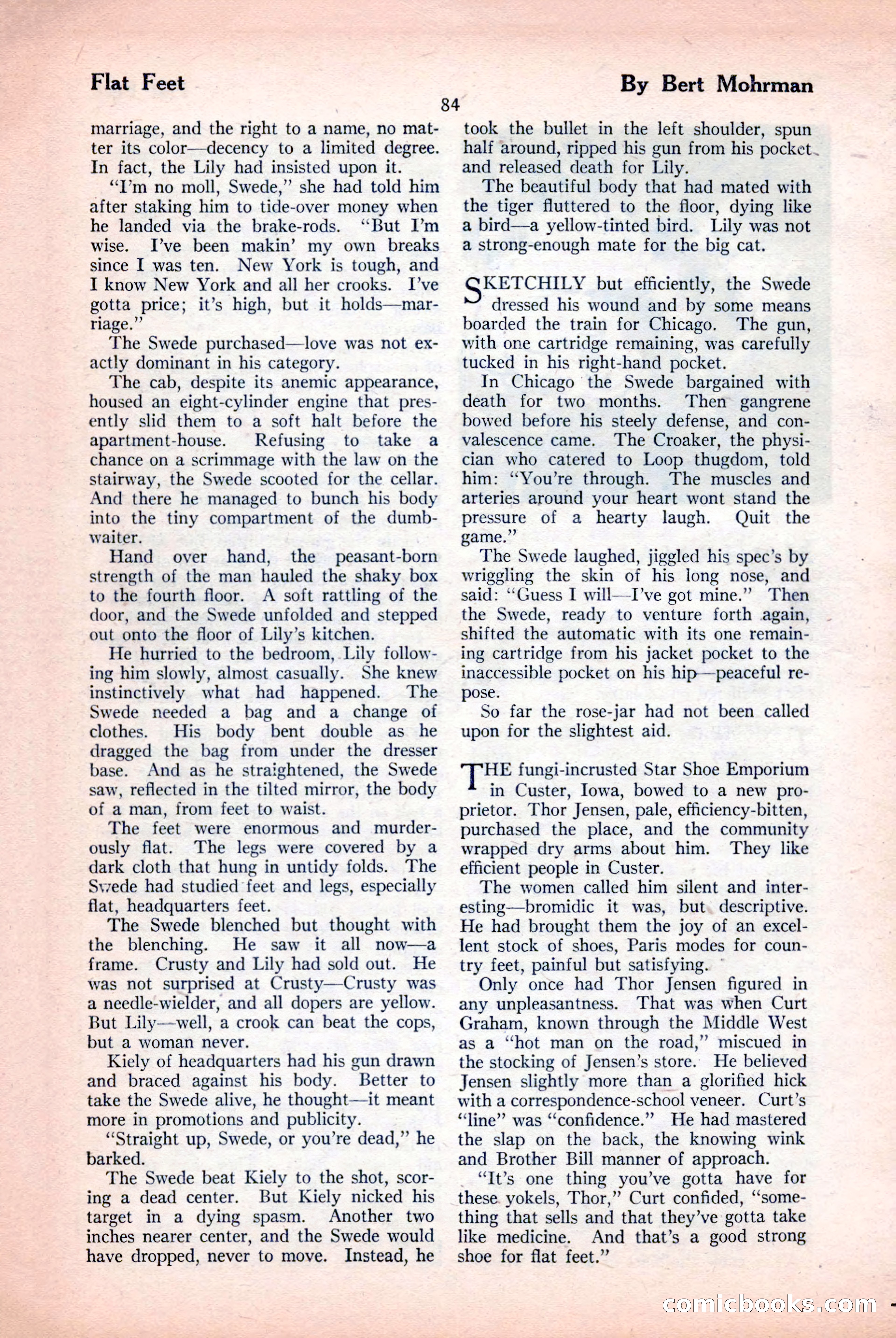 The Blue Book Magazine, April 1926 — page 86 of 208