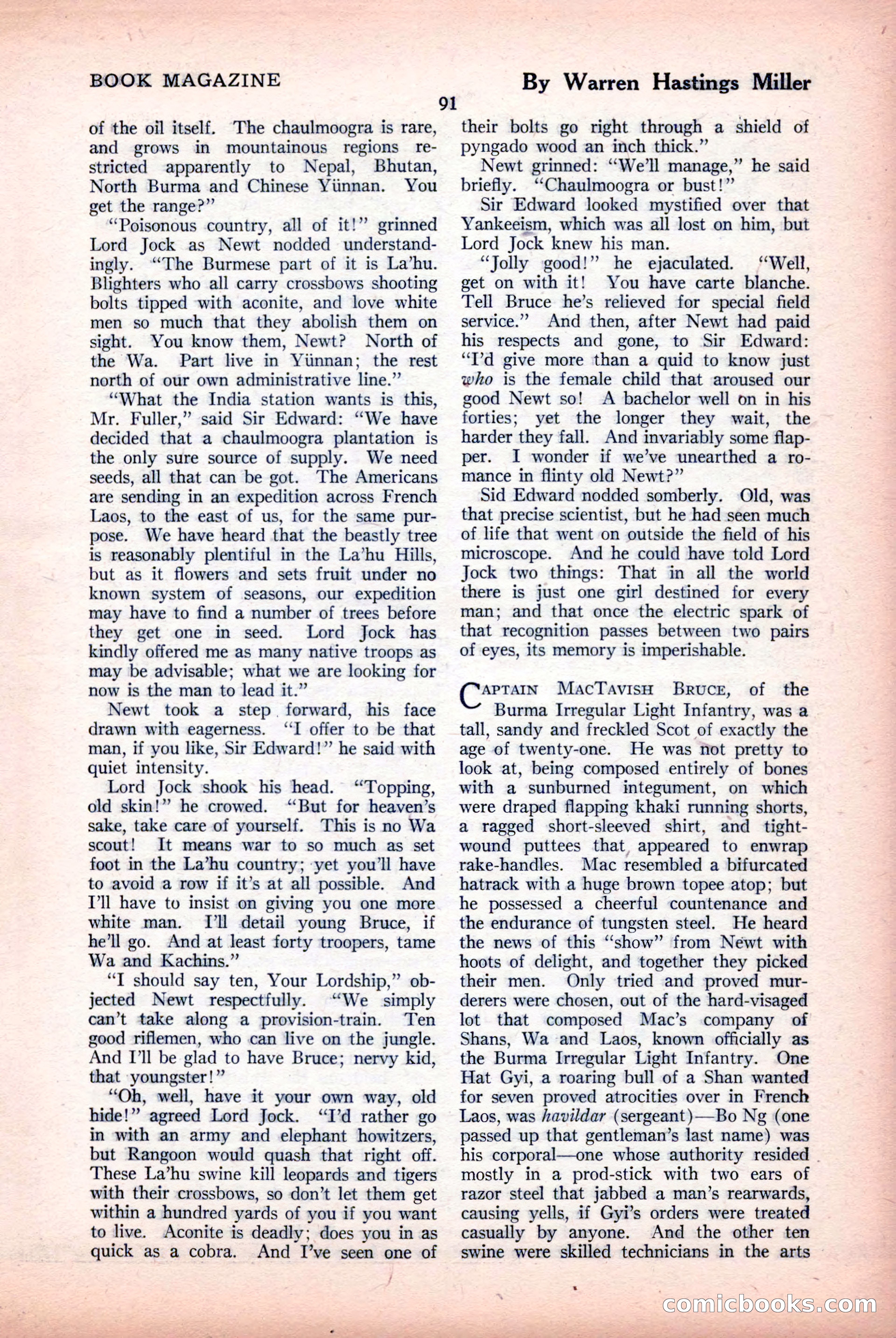 The Blue Book Magazine, April 1926 — page 93 of 208