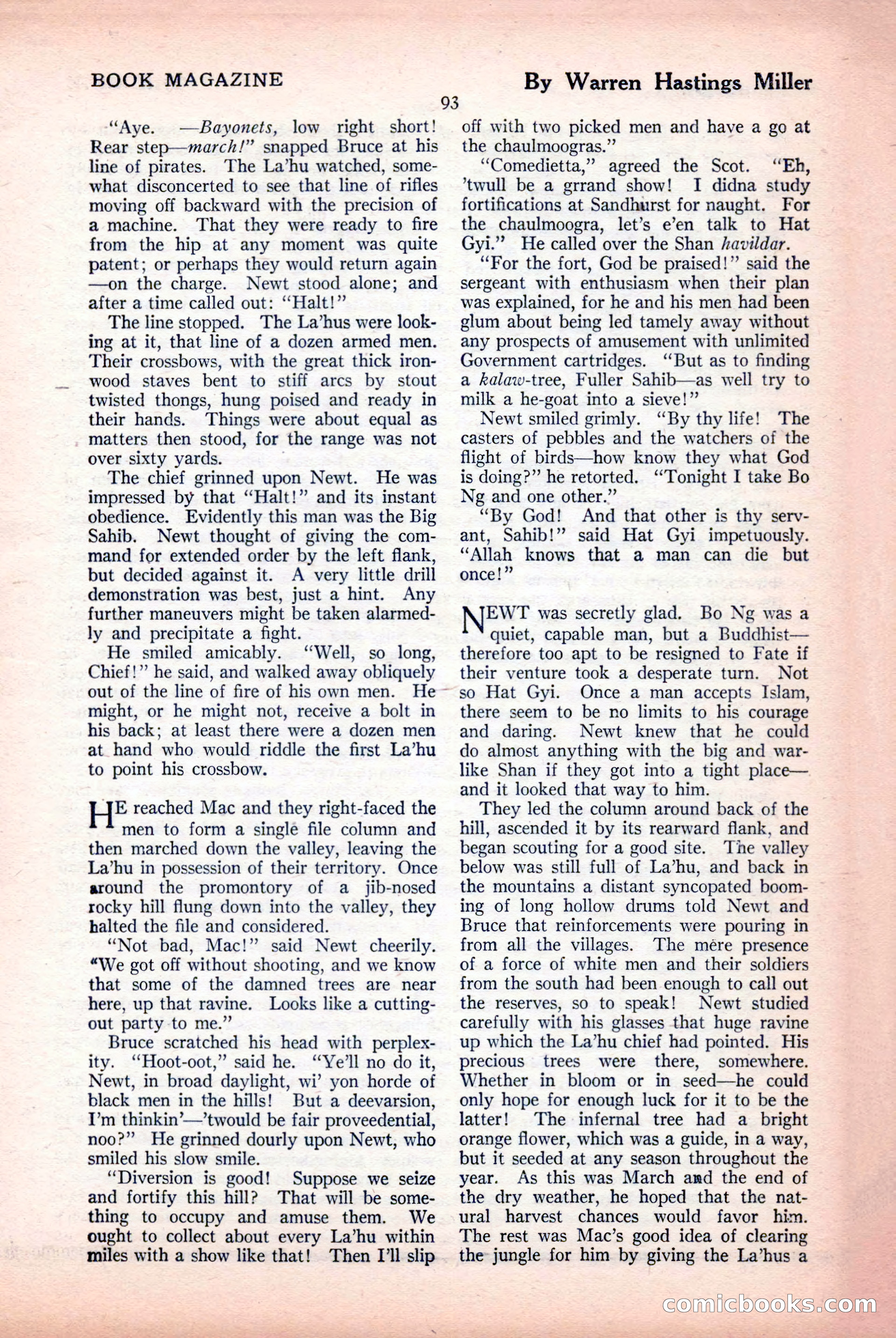 The Blue Book Magazine, April 1926 — page 95 of 208
