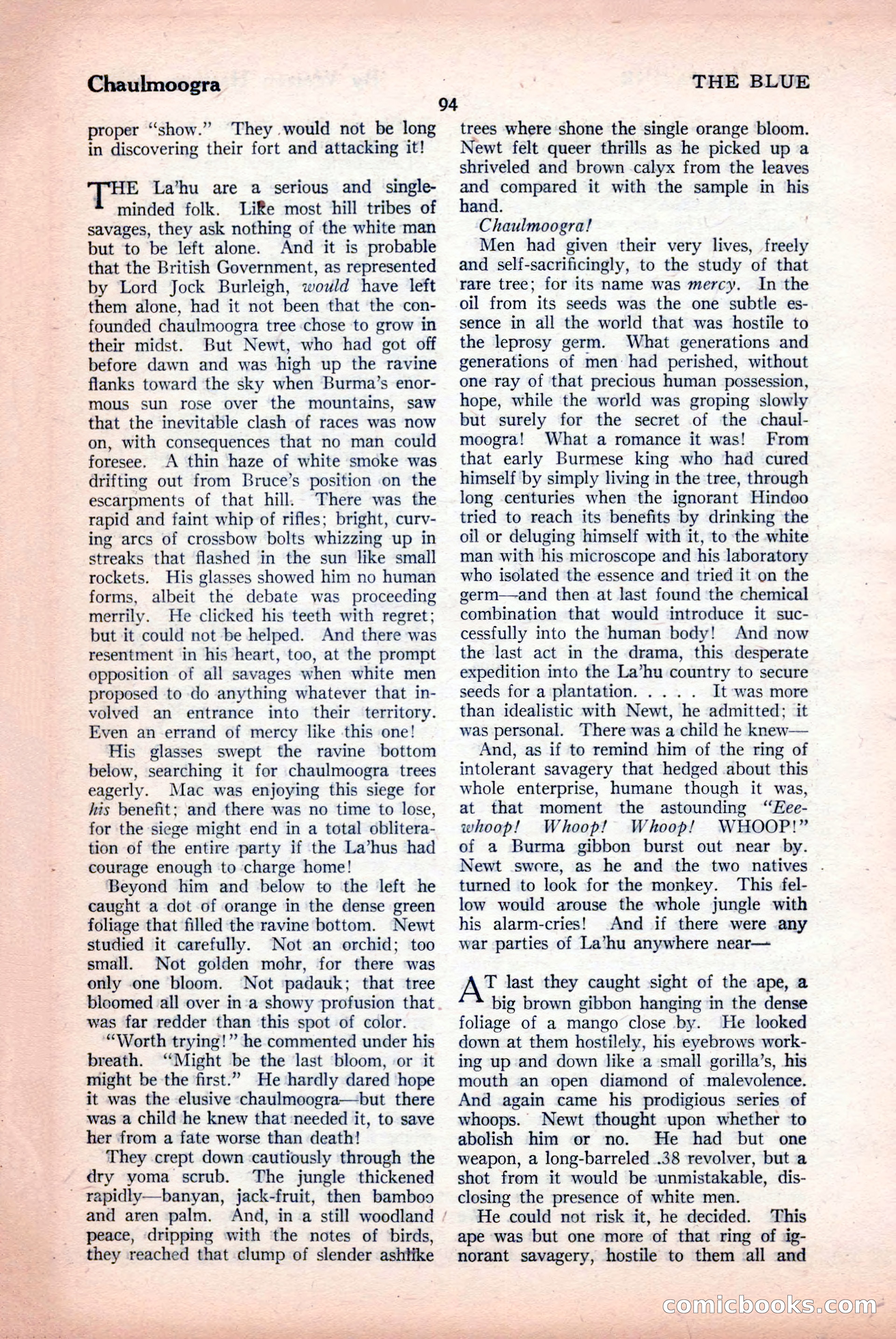 The Blue Book Magazine, April 1926 — page 96 of 208