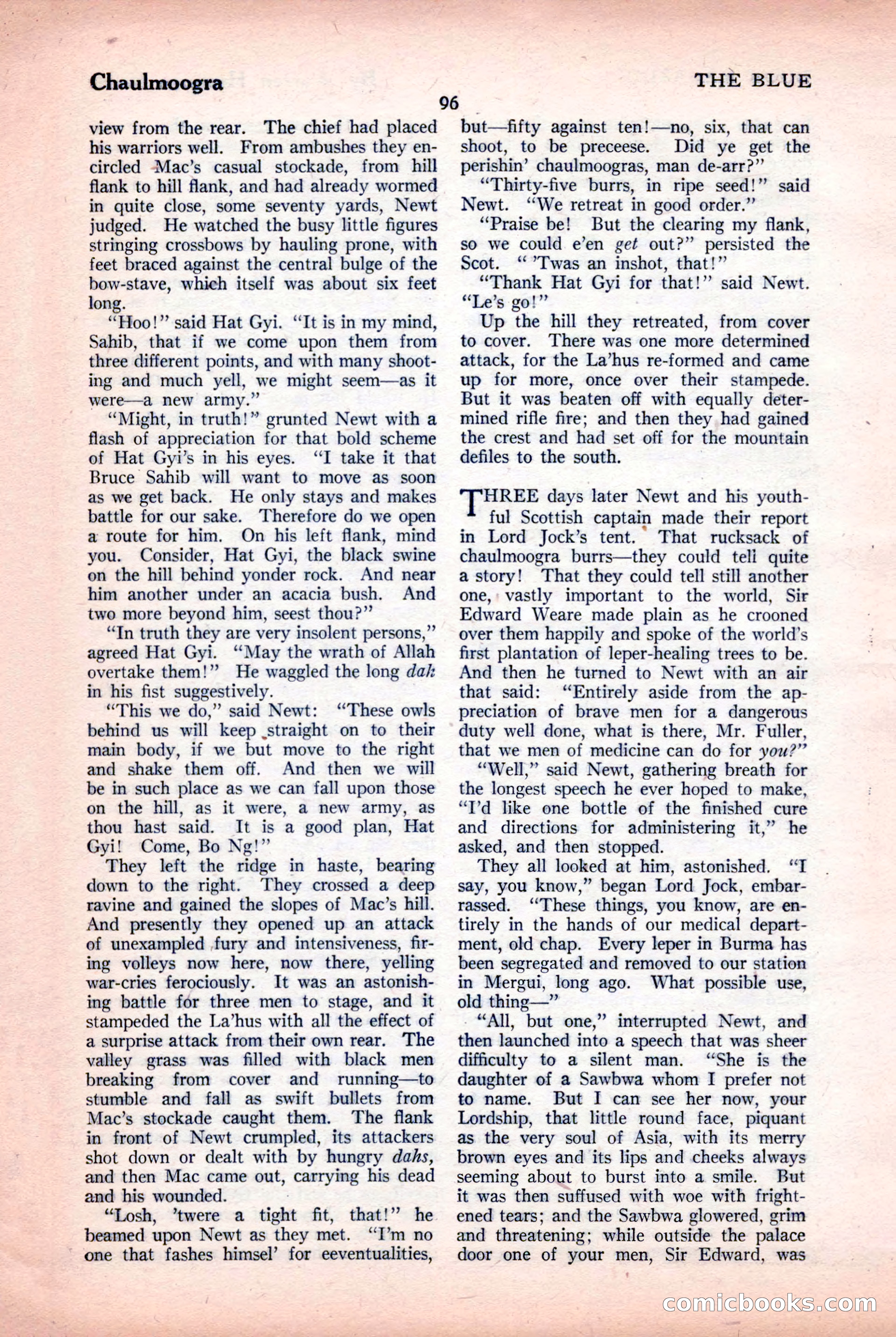 The Blue Book Magazine, April 1926 — page 98 of 208