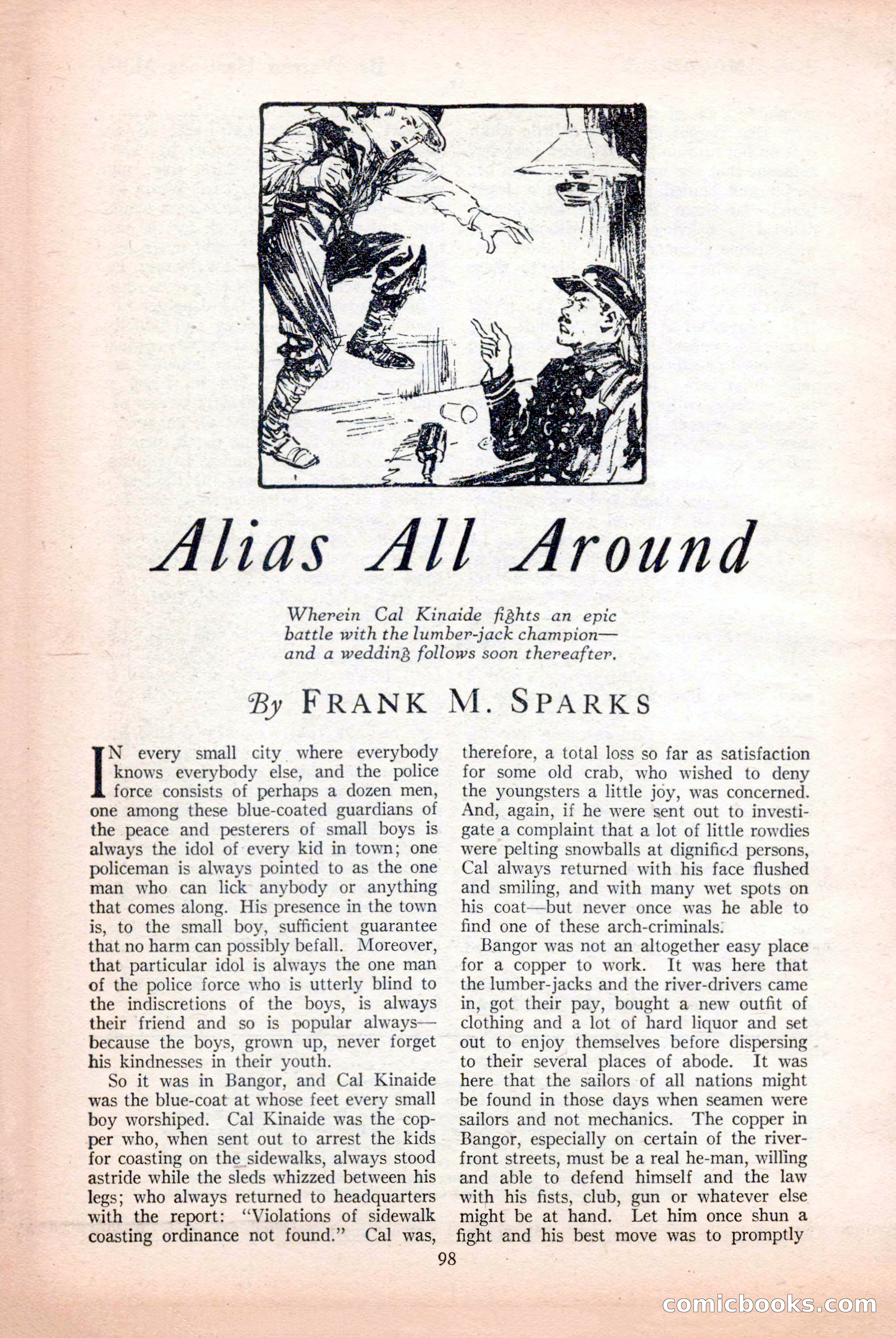 The Blue Book Magazine, April 1926 — page 100 of 208