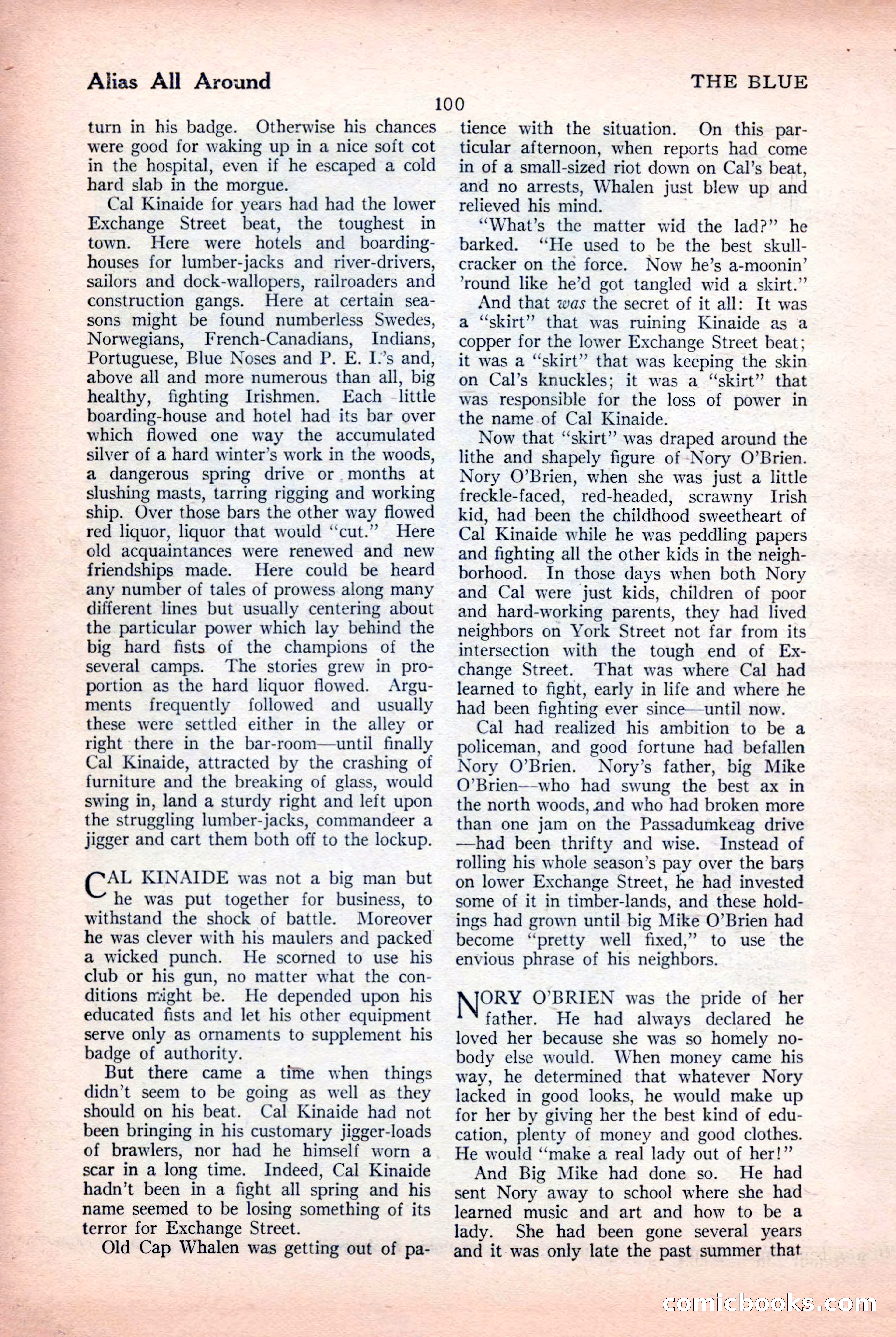 The Blue Book Magazine, April 1926 — page 102 of 208