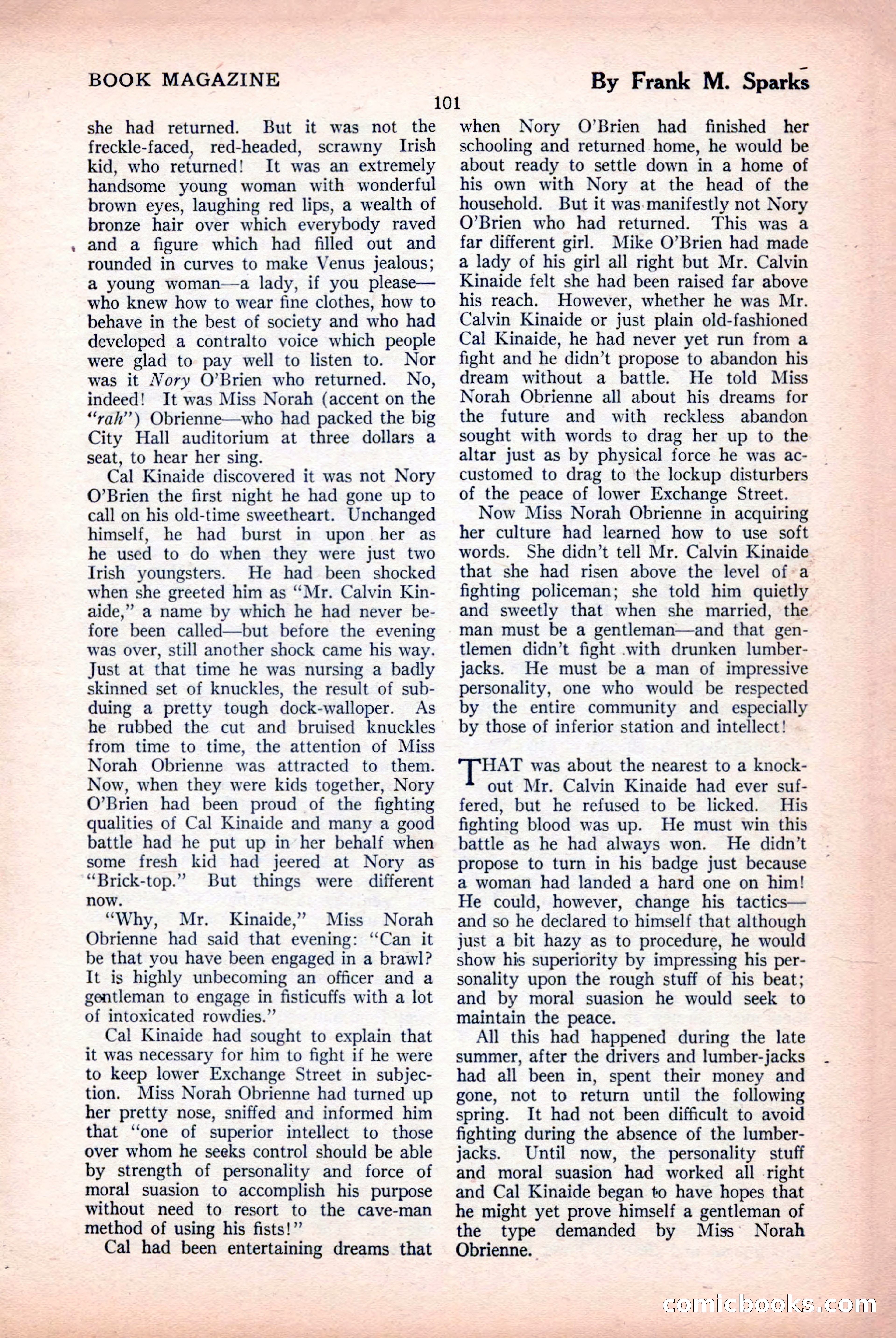 The Blue Book Magazine, April 1926 — page 103 of 208