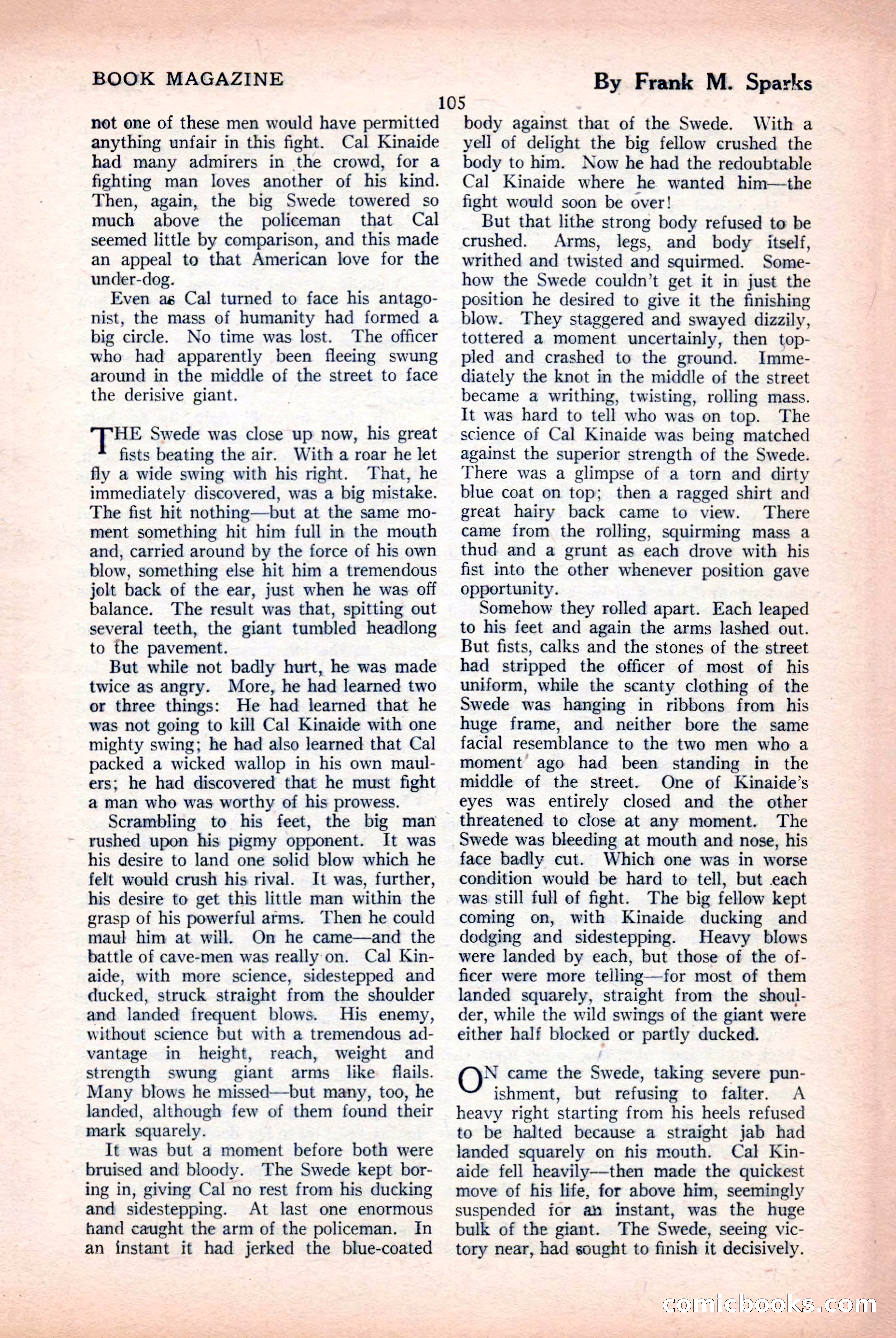 The Blue Book Magazine, April 1926 — page 107 of 208