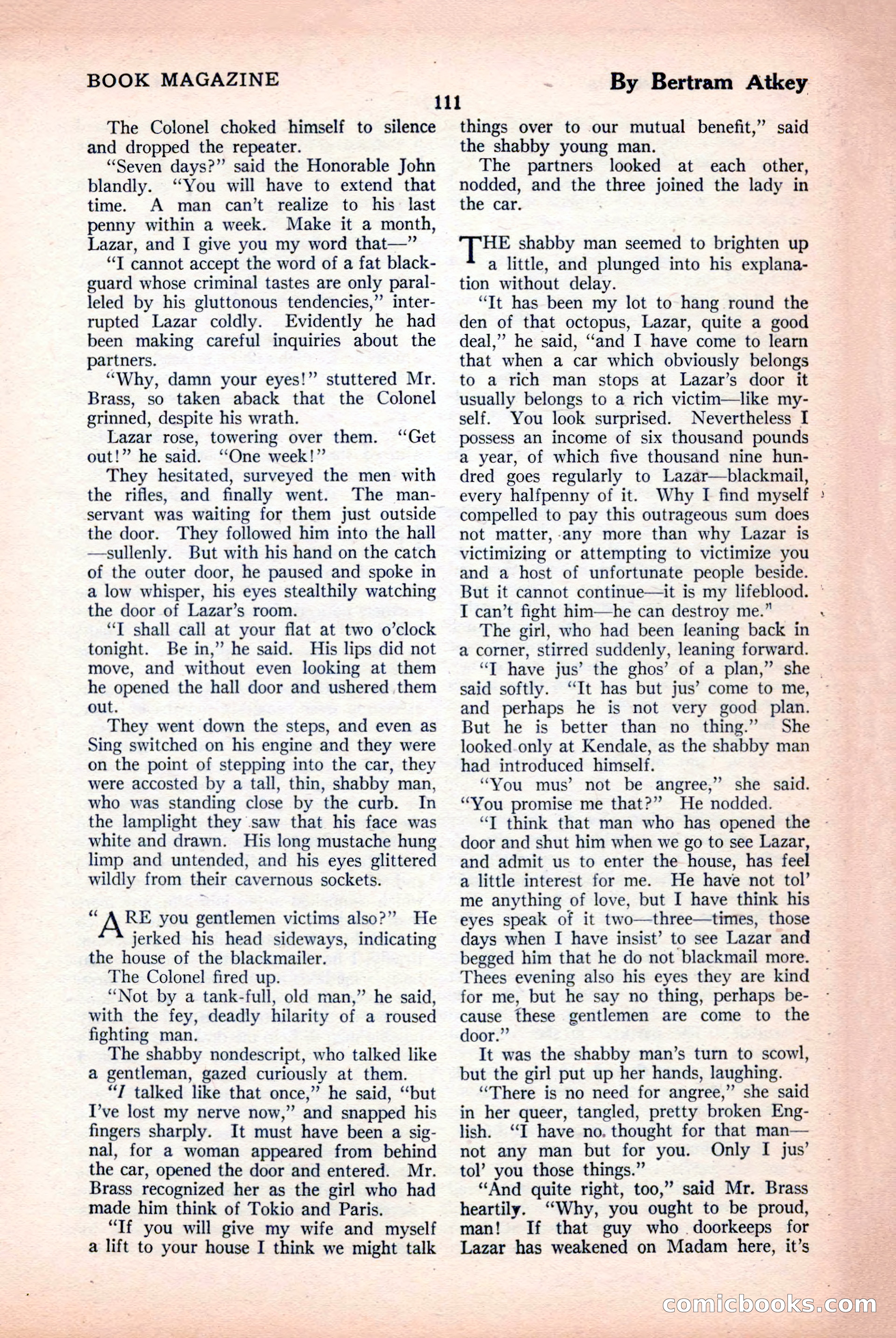 The Blue Book Magazine, April 1926 — page 113 of 208