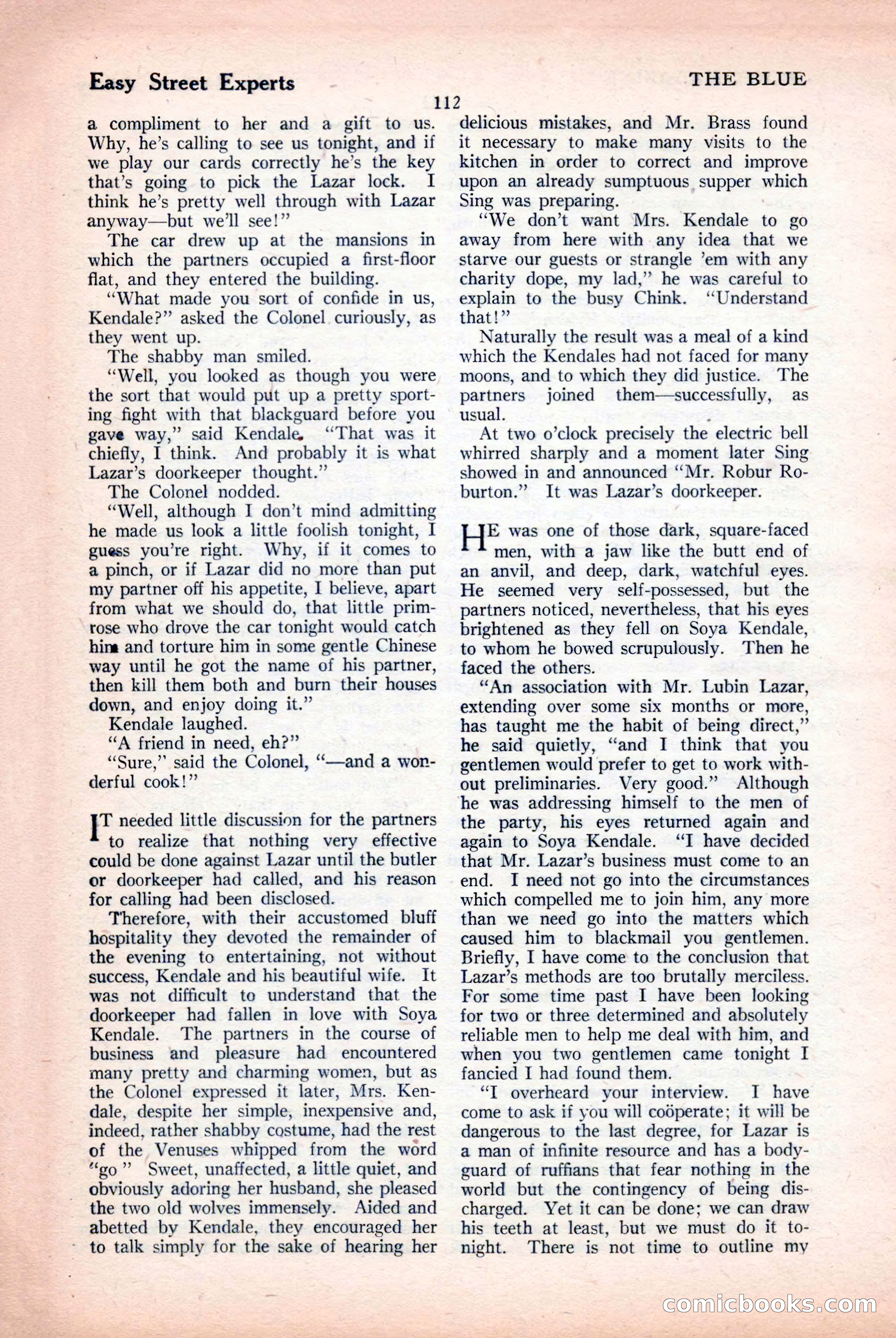 The Blue Book Magazine, April 1926 — page 114 of 208