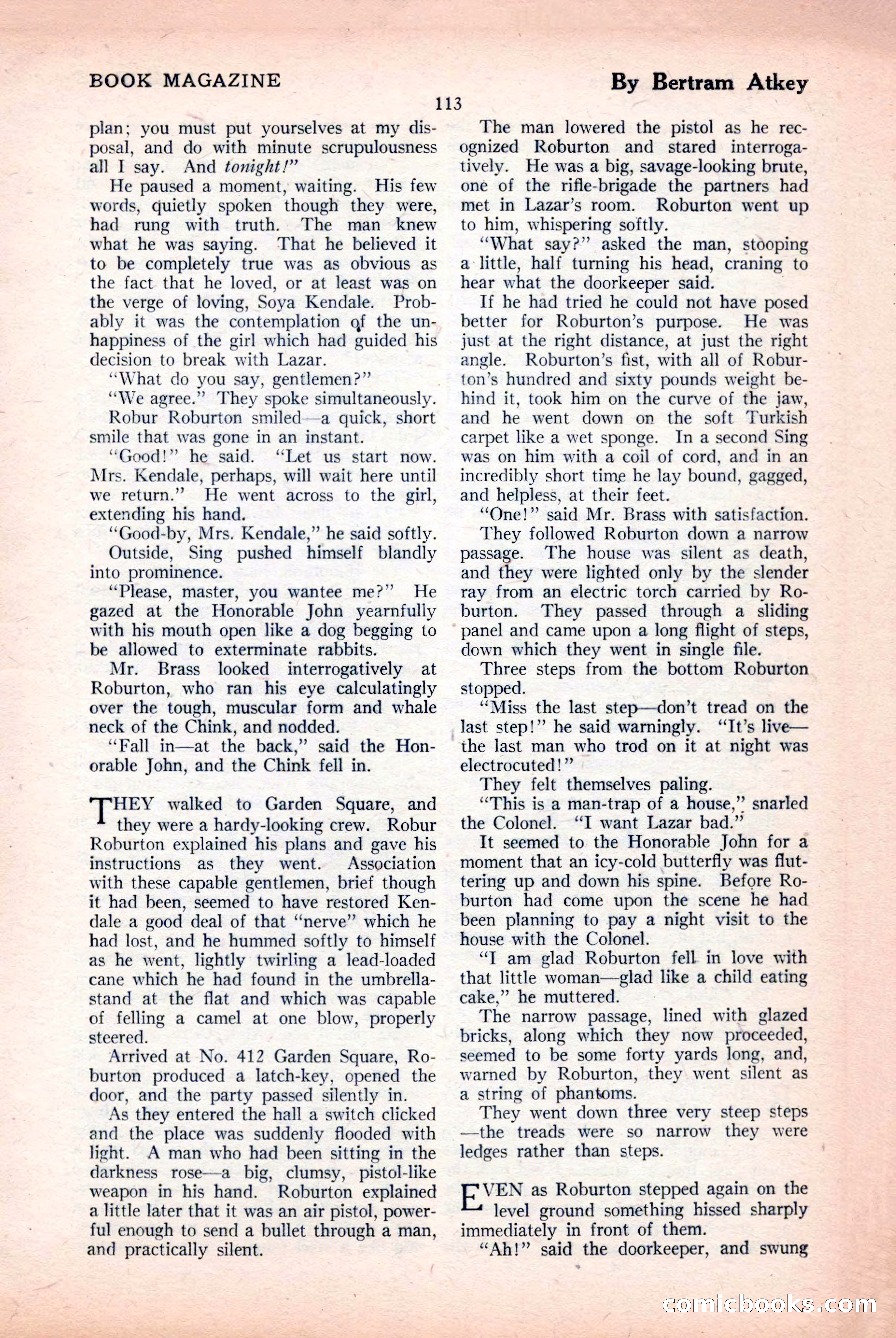 The Blue Book Magazine, April 1926 — page 115 of 208