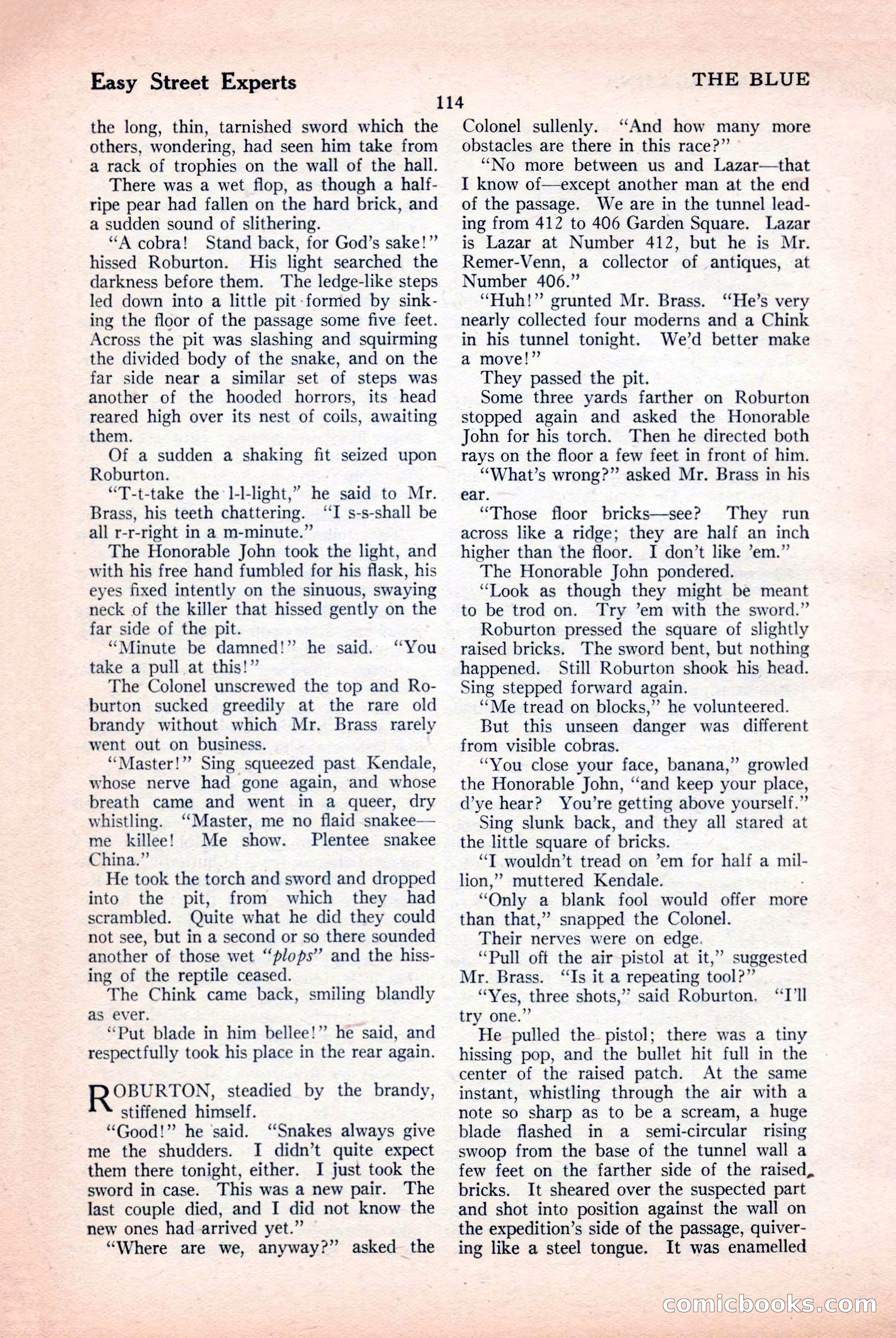 The Blue Book Magazine, April 1926 — page 116 of 208