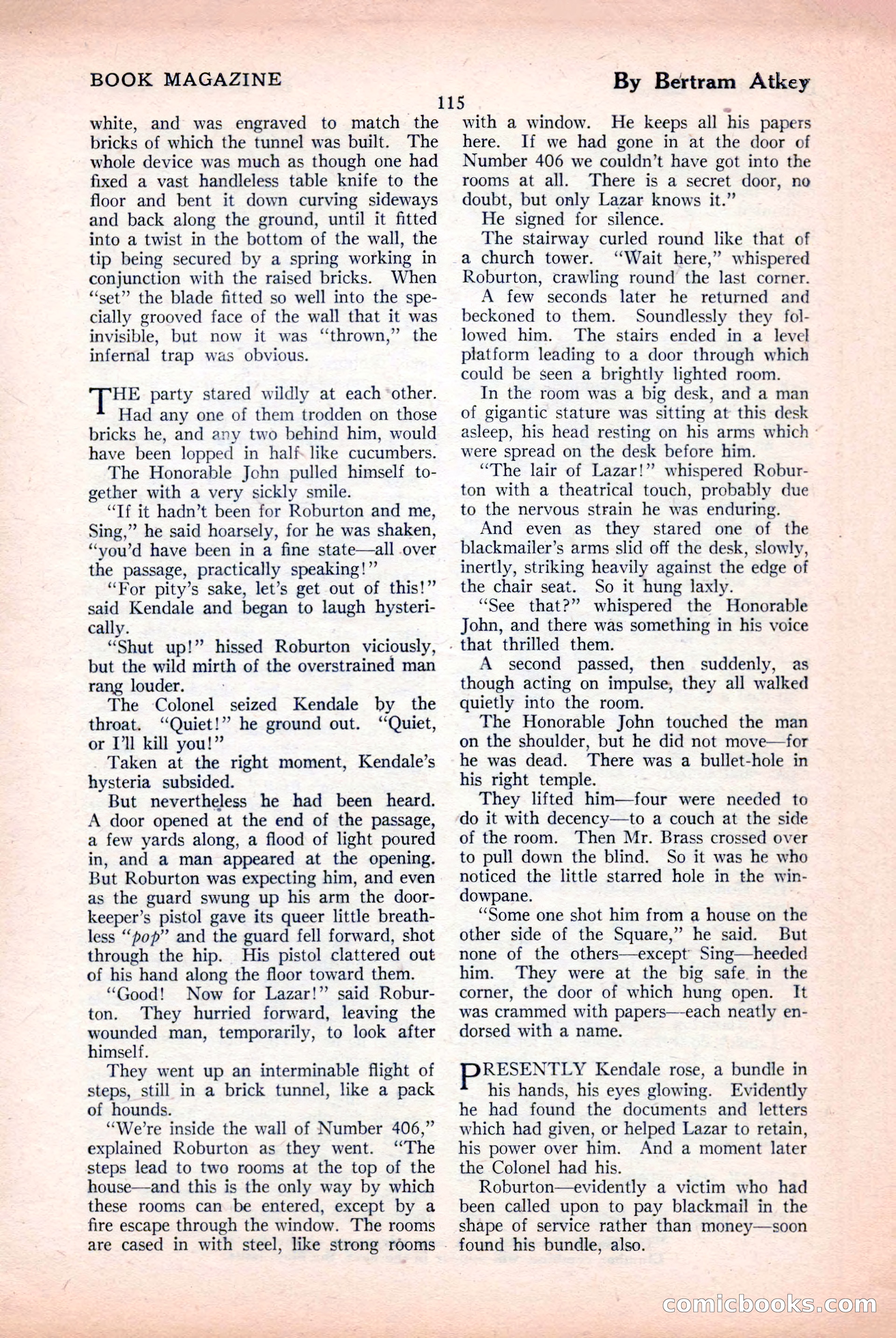 The Blue Book Magazine, April 1926 — page 117 of 208