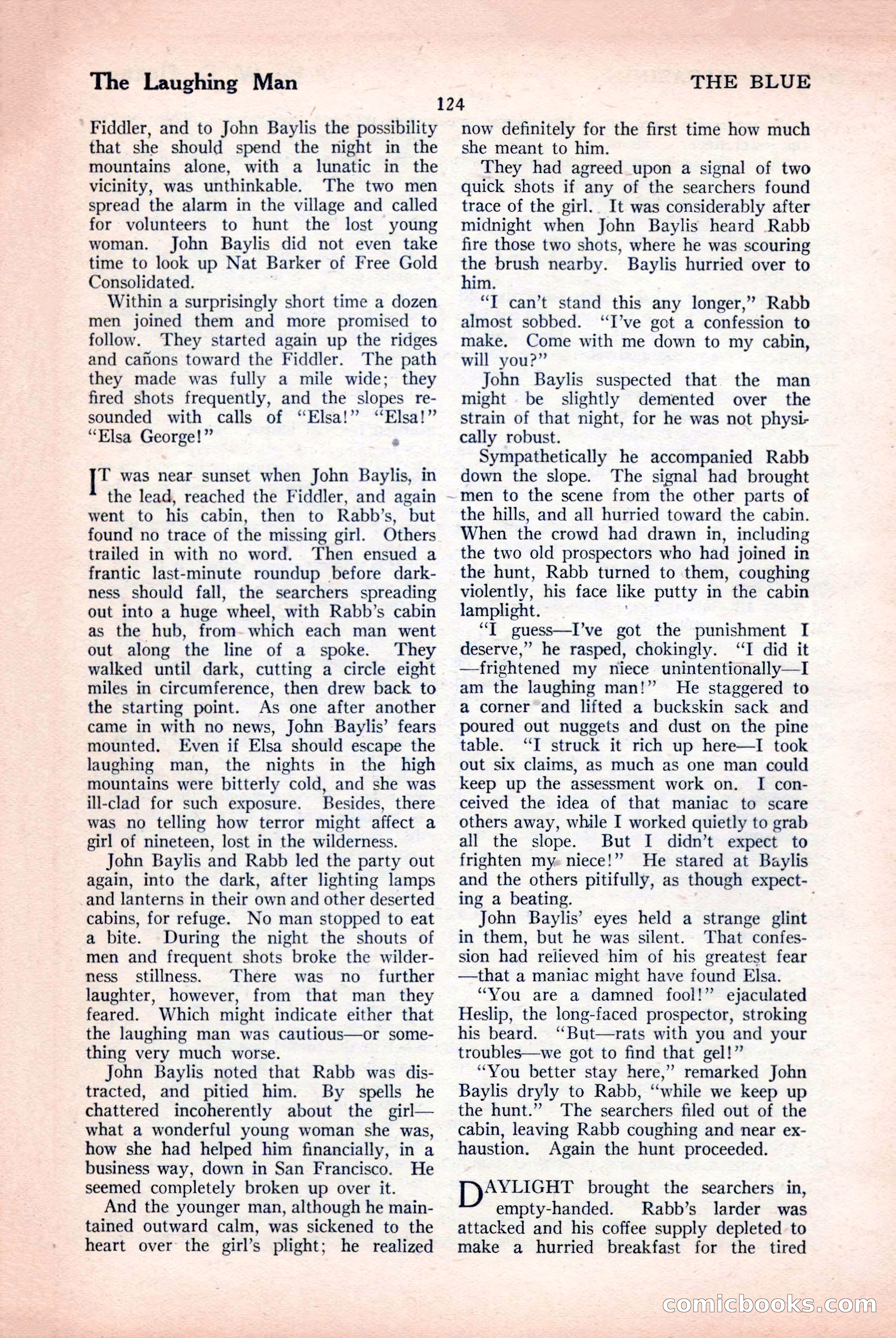 The Blue Book Magazine, April 1926 — page 126 of 208