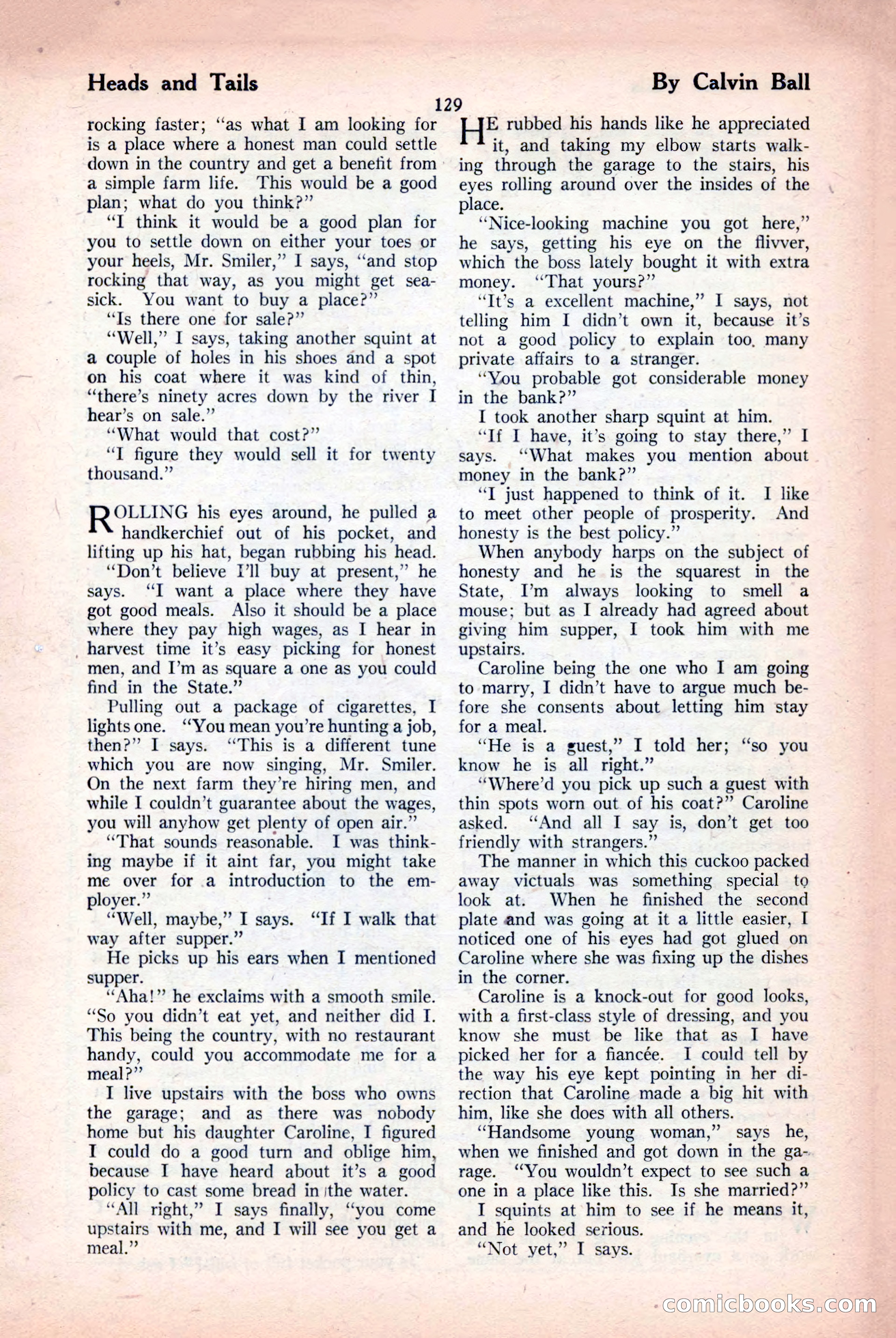 The Blue Book Magazine, April 1926 — page 131 of 208