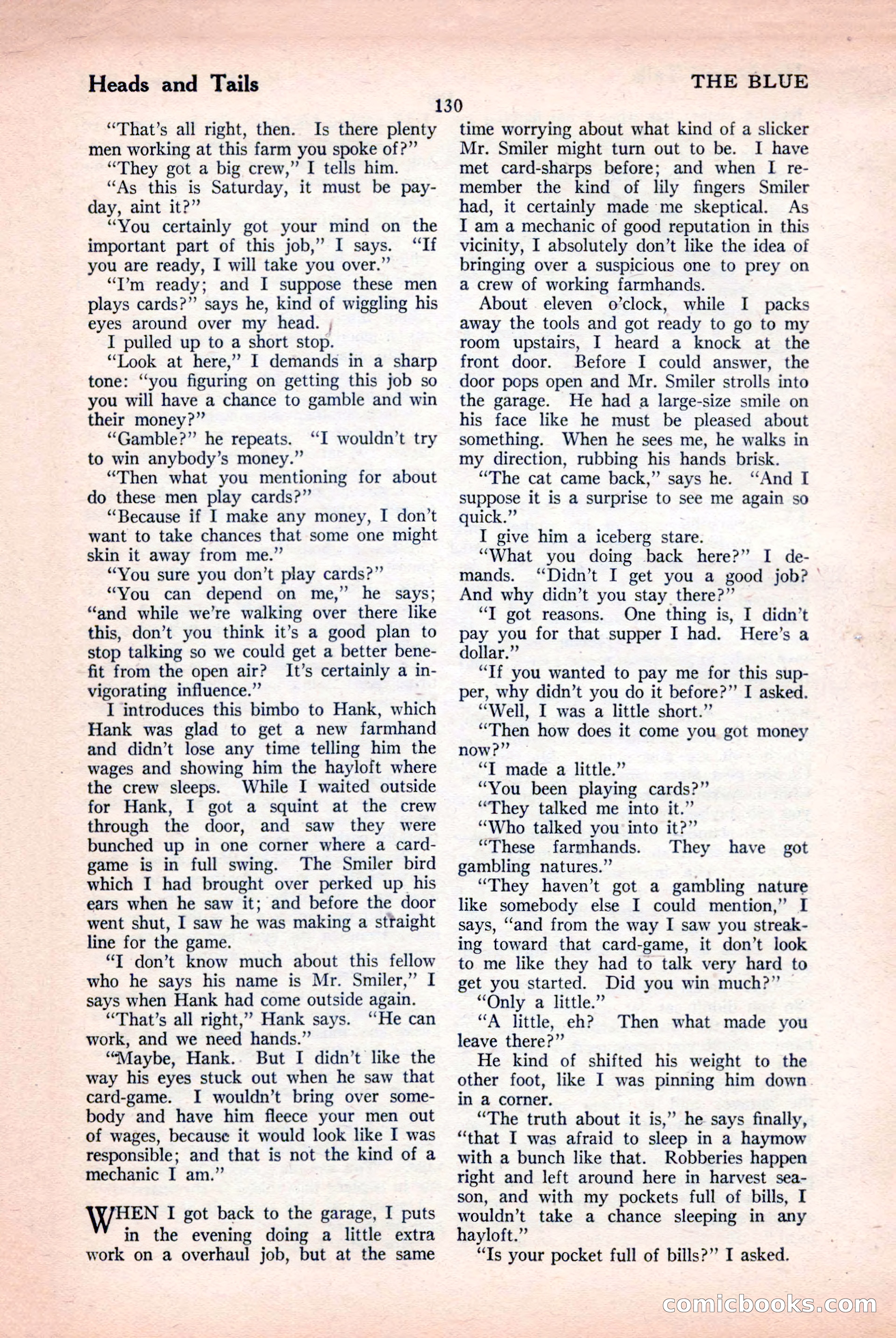 The Blue Book Magazine, April 1926 — page 132 of 208