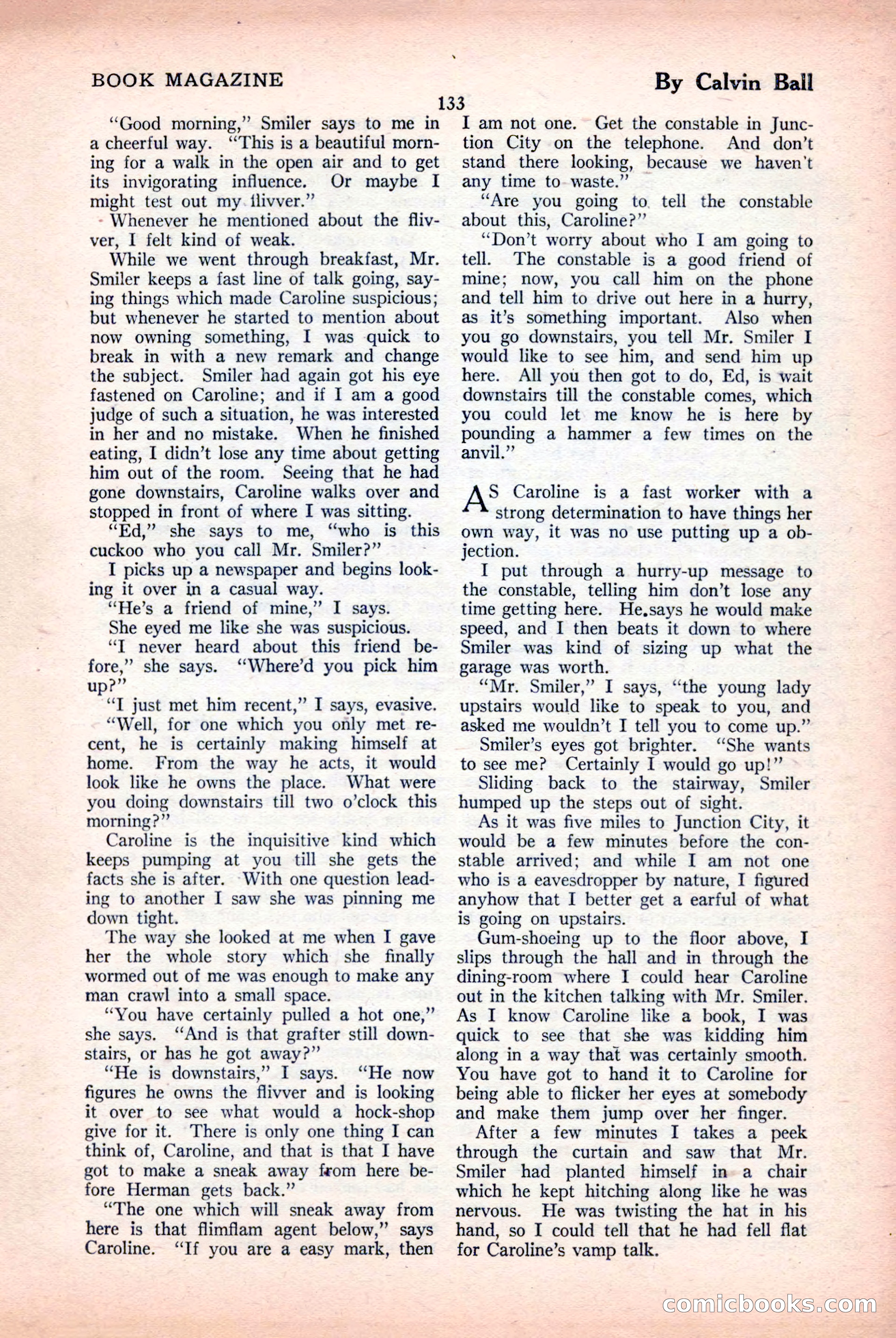 The Blue Book Magazine, April 1926 — page 135 of 208