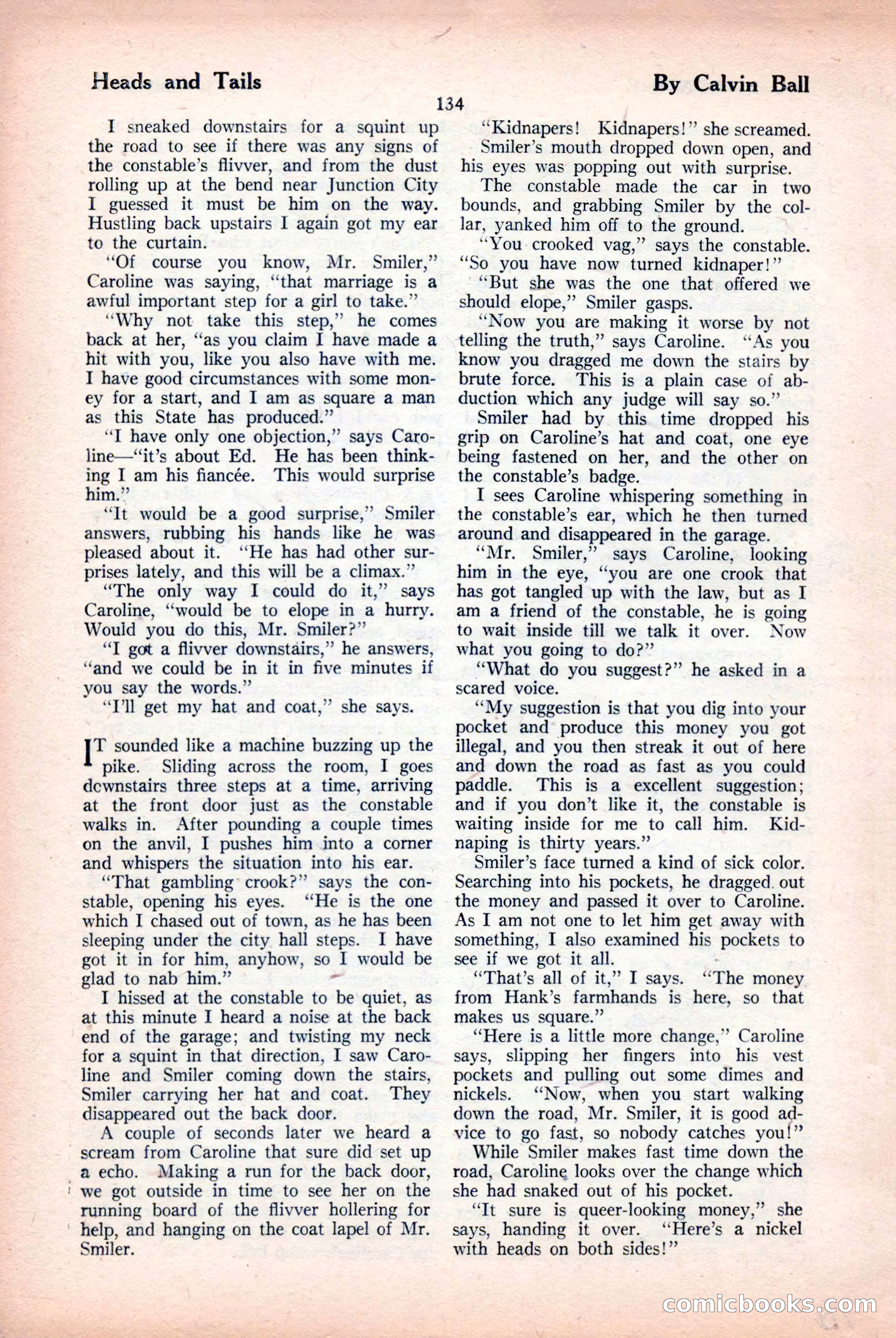 The Blue Book Magazine, April 1926 — page 136 of 208