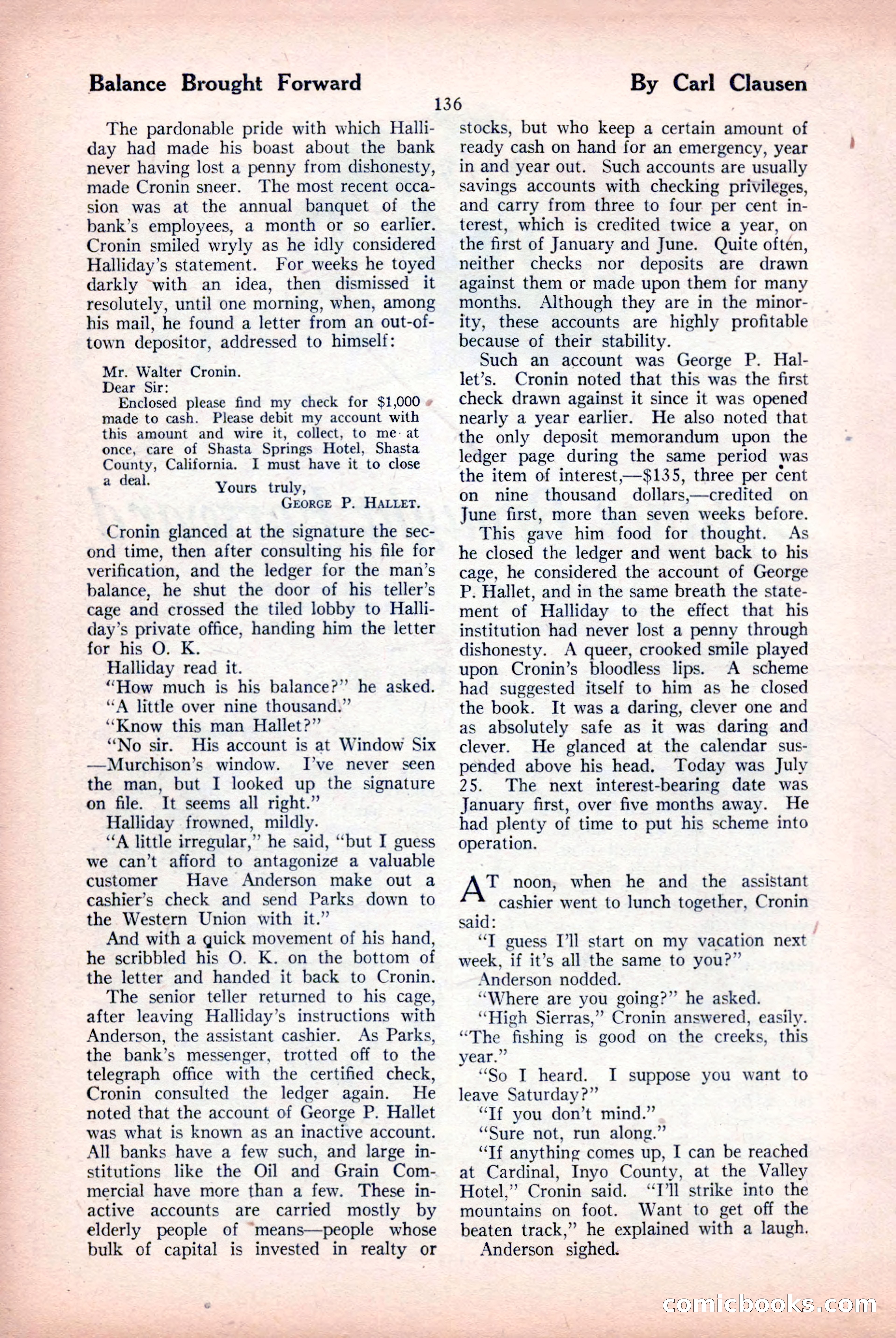 The Blue Book Magazine, April 1926 — page 138 of 208