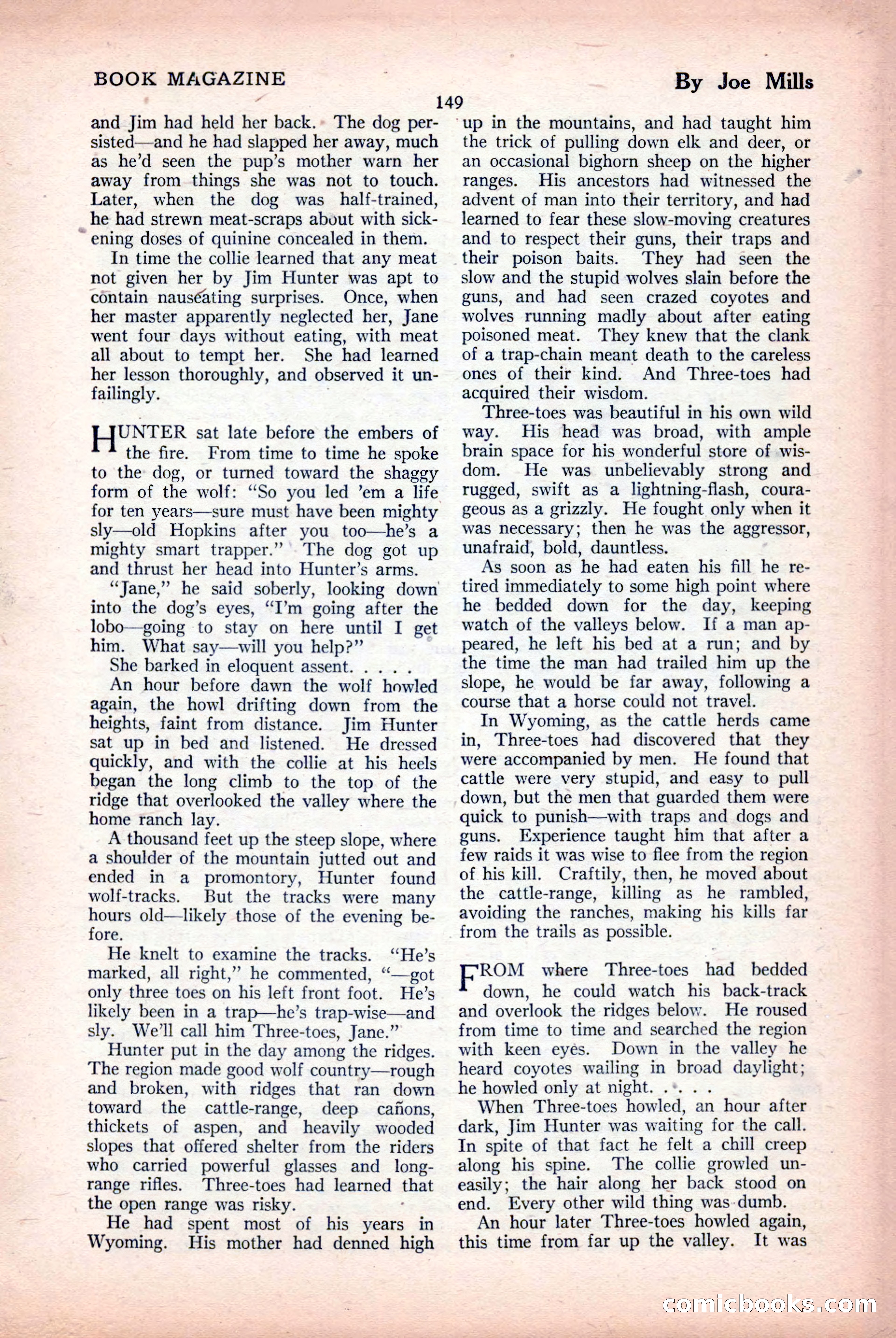 The Blue Book Magazine, April 1926 — page 151 of 208