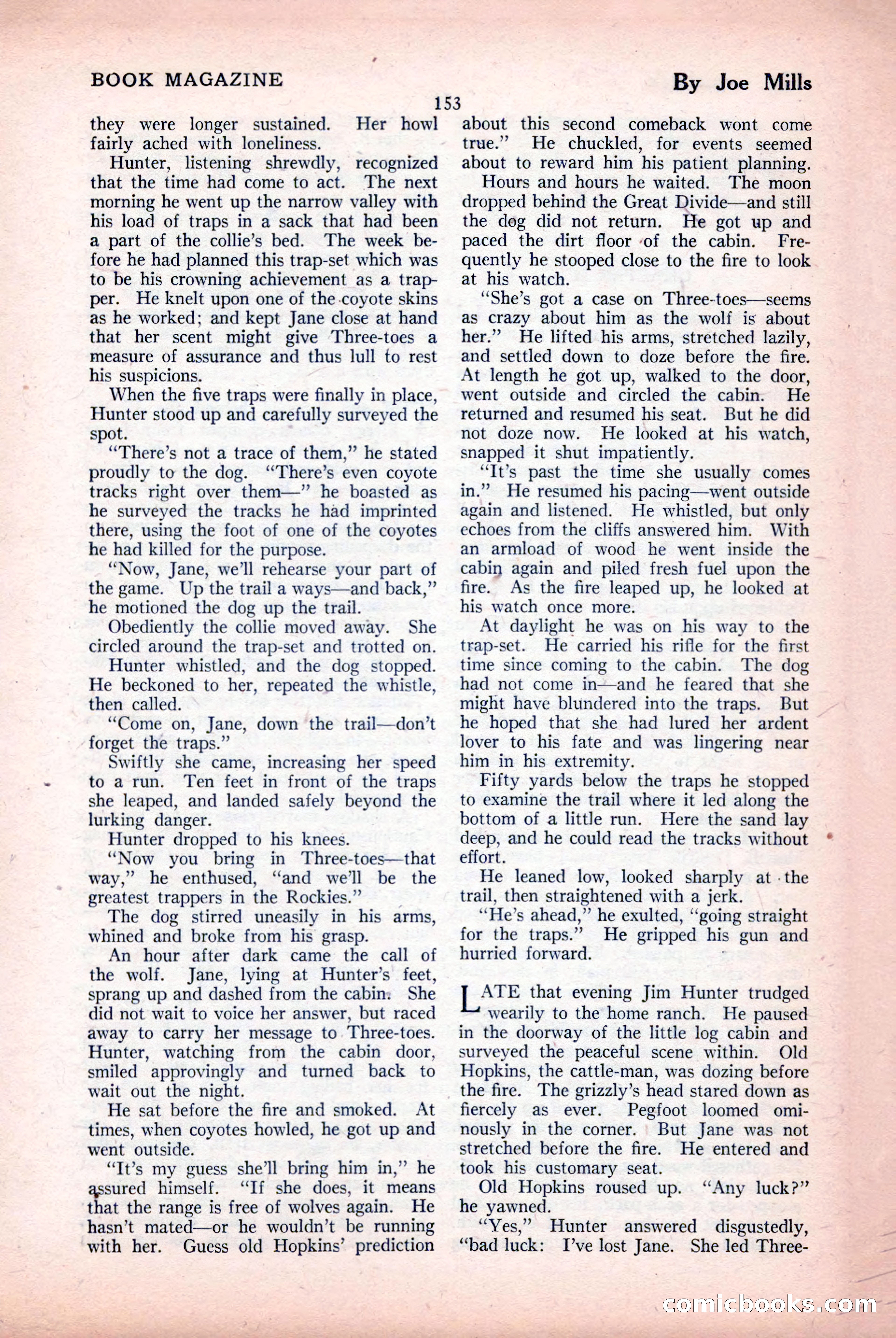 The Blue Book Magazine, April 1926 — page 155 of 208