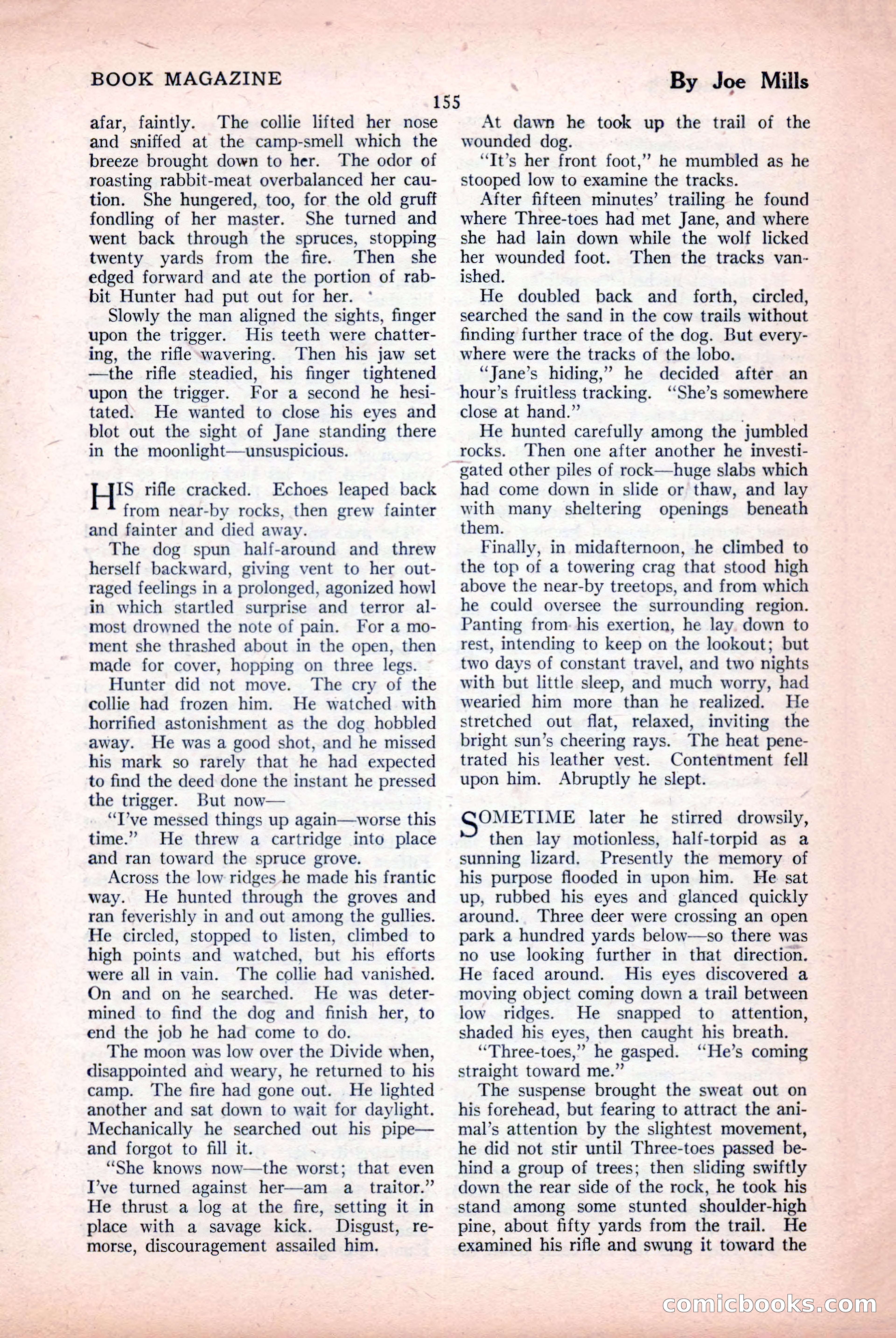 The Blue Book Magazine, April 1926 — page 157 of 208
