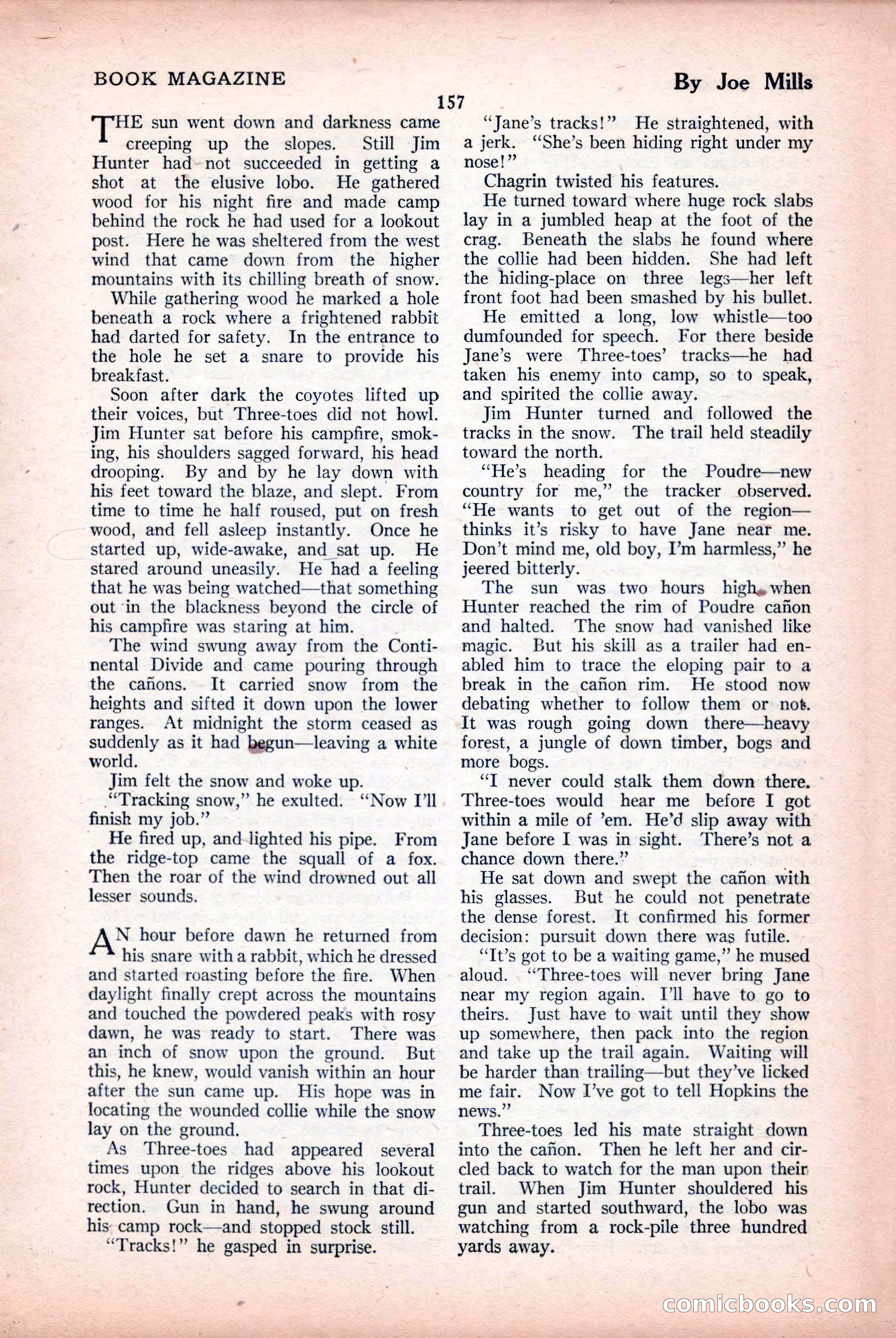 The Blue Book Magazine, April 1926 — page 159 of 208