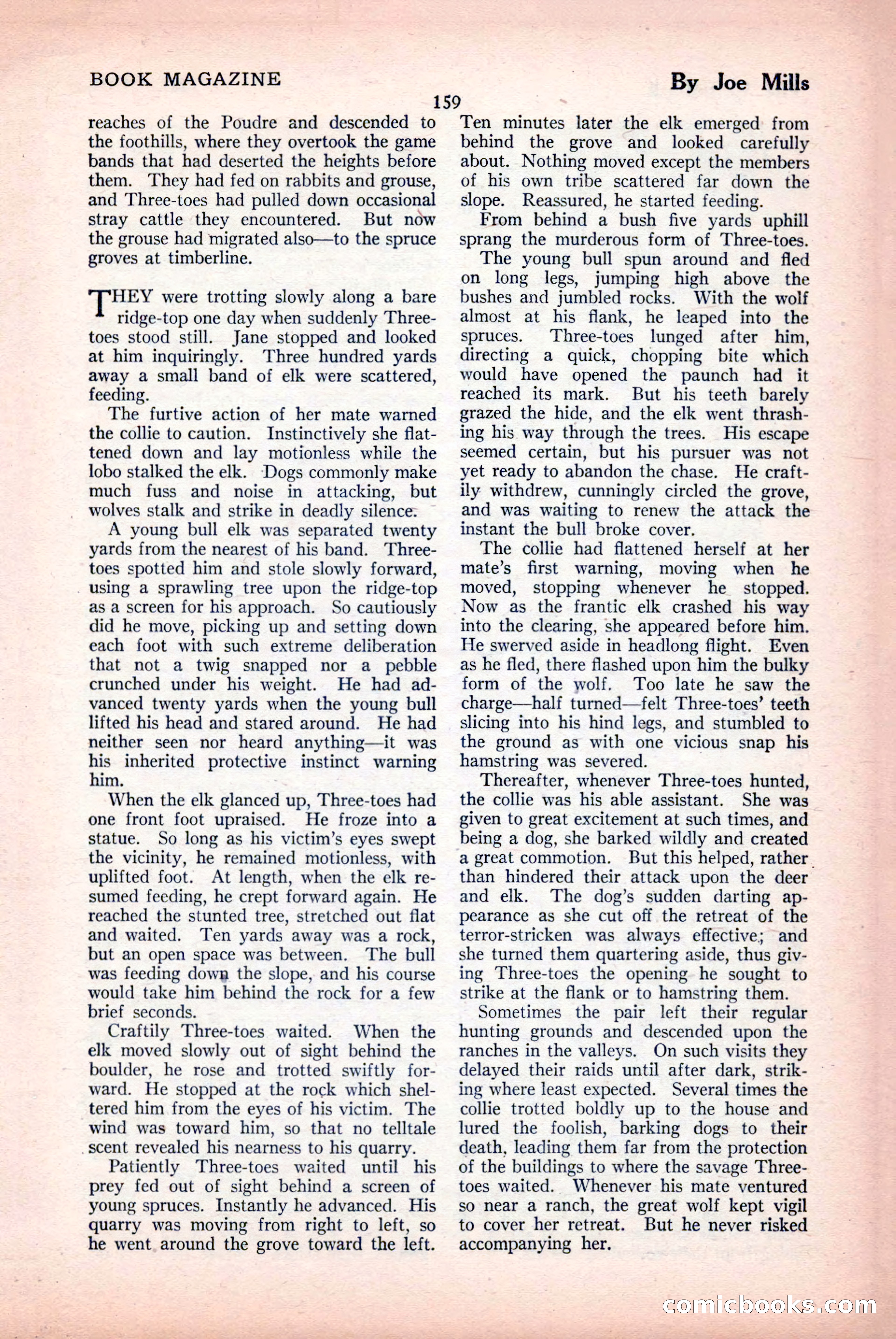 The Blue Book Magazine, April 1926 — page 161 of 208