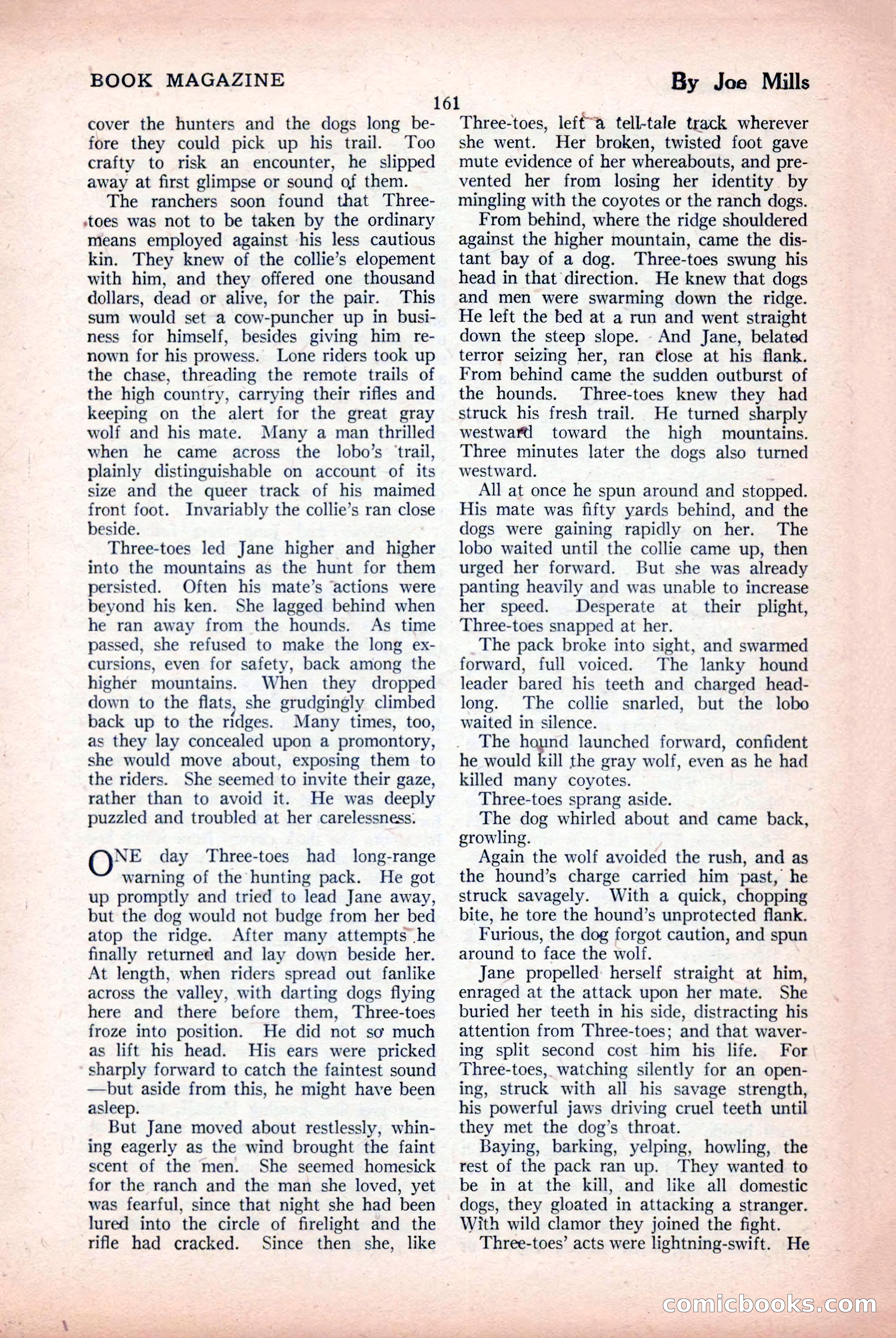 The Blue Book Magazine, April 1926 — page 163 of 208
