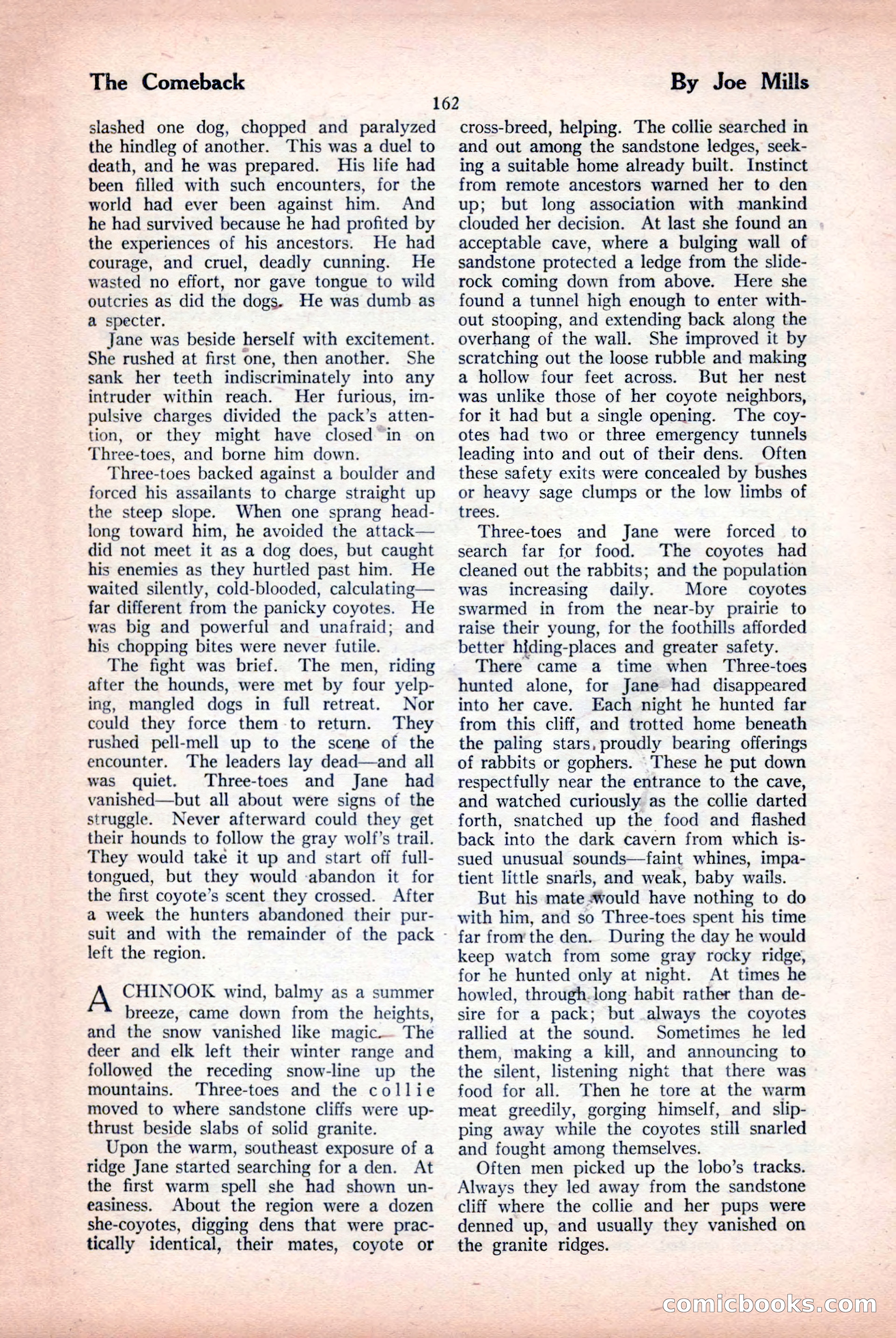 The Blue Book Magazine, April 1926 — page 164 of 208