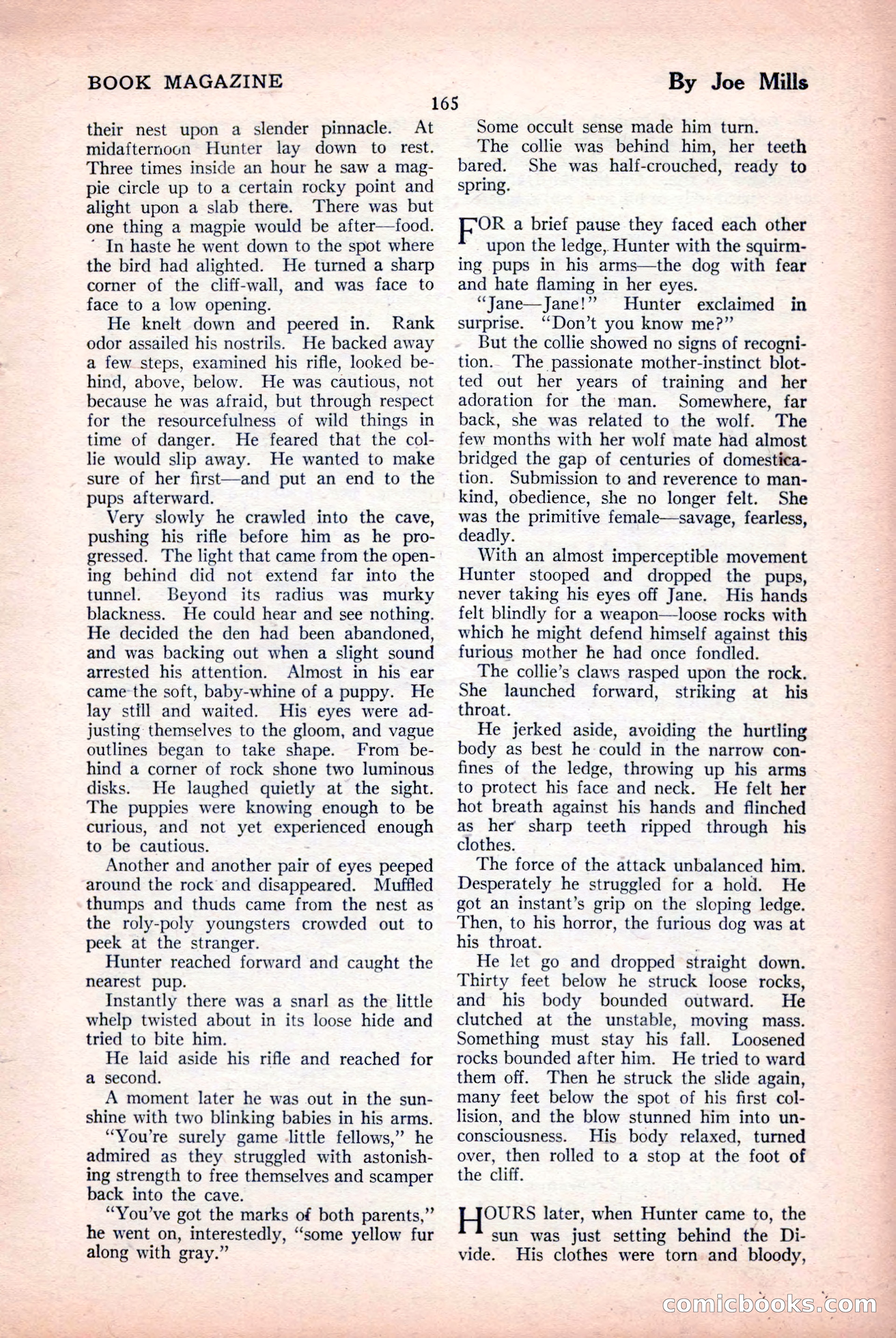 The Blue Book Magazine, April 1926 — page 167 of 208