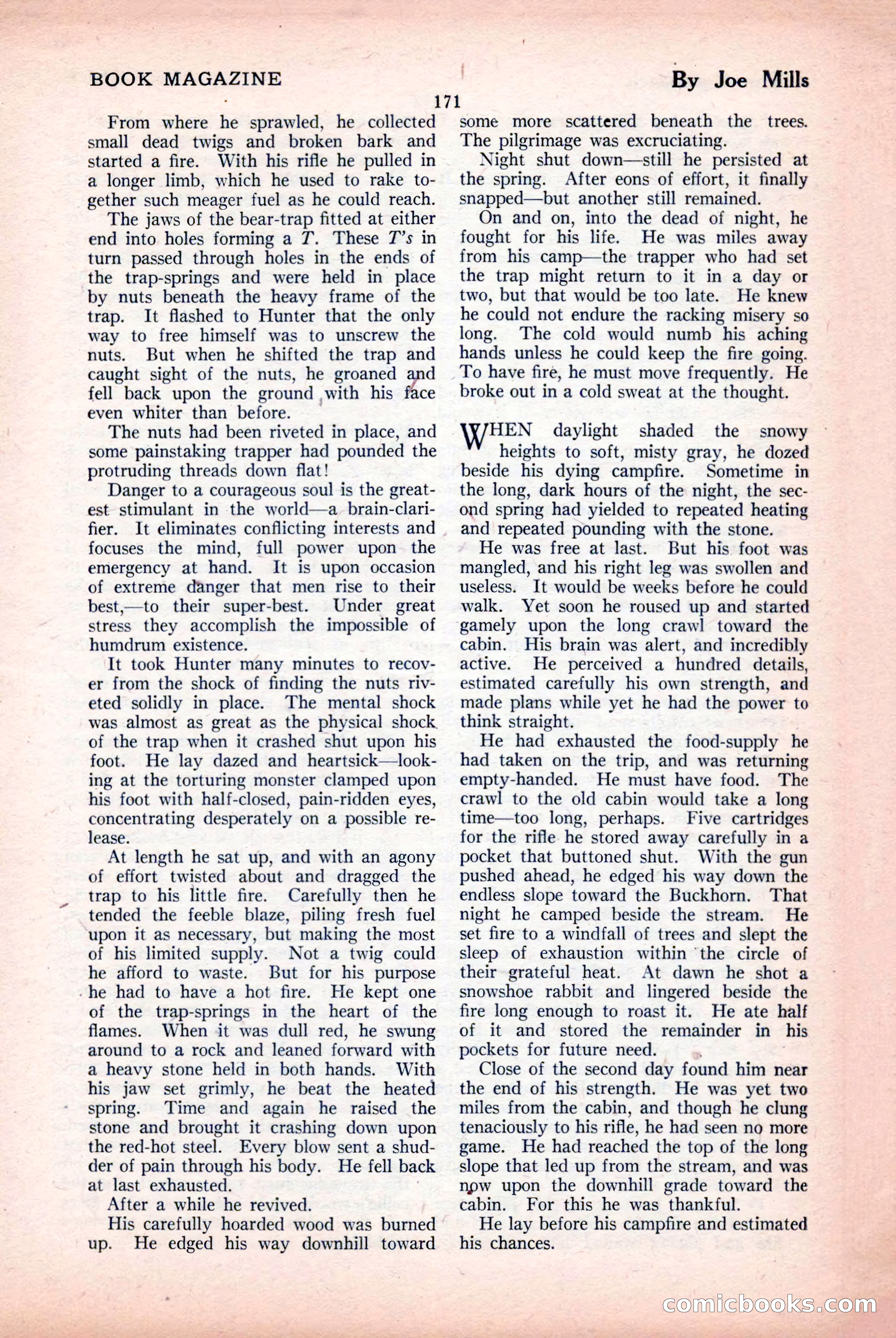 The Blue Book Magazine, April 1926 — page 173 of 208