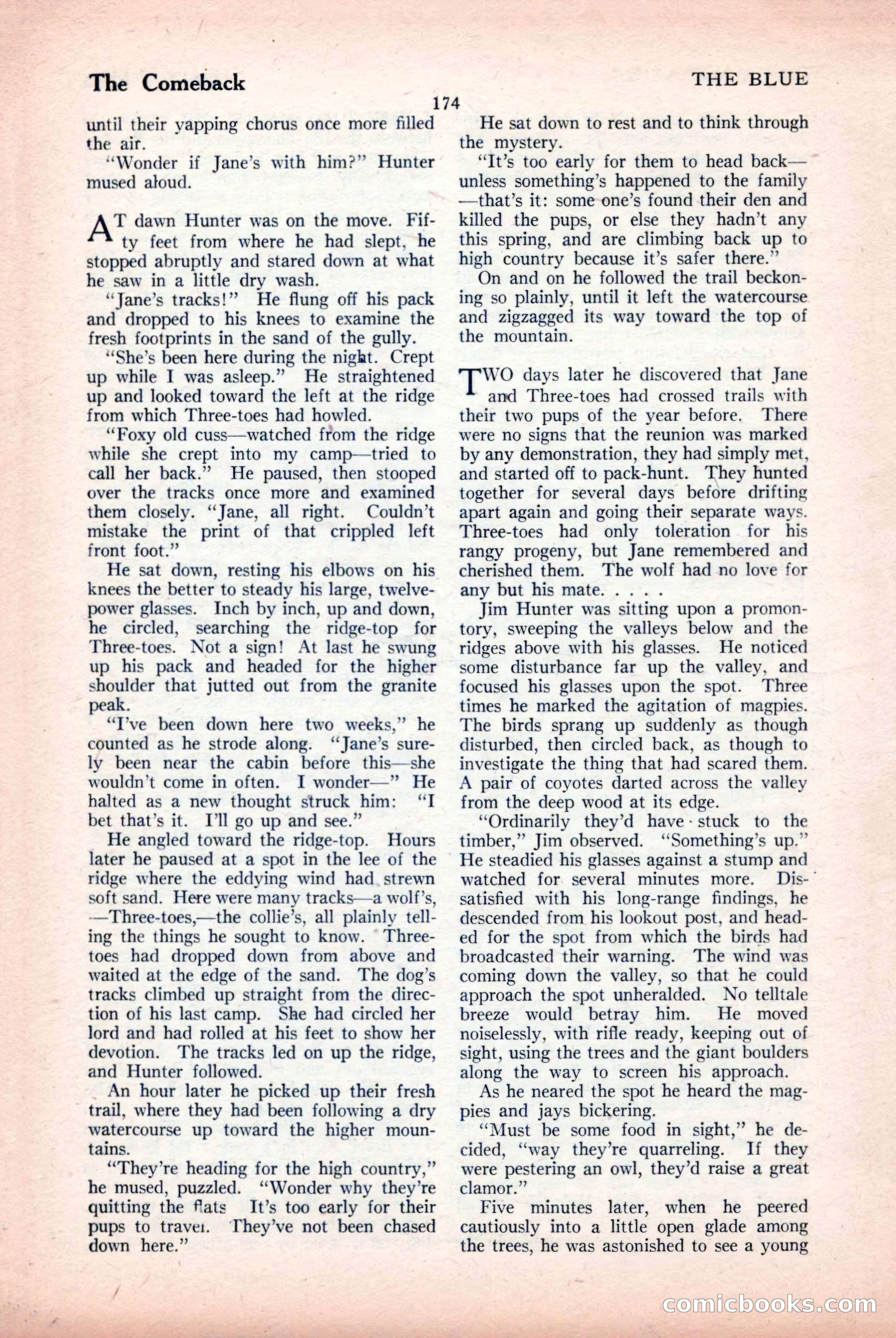 The Blue Book Magazine, April 1926 — page 176 of 208