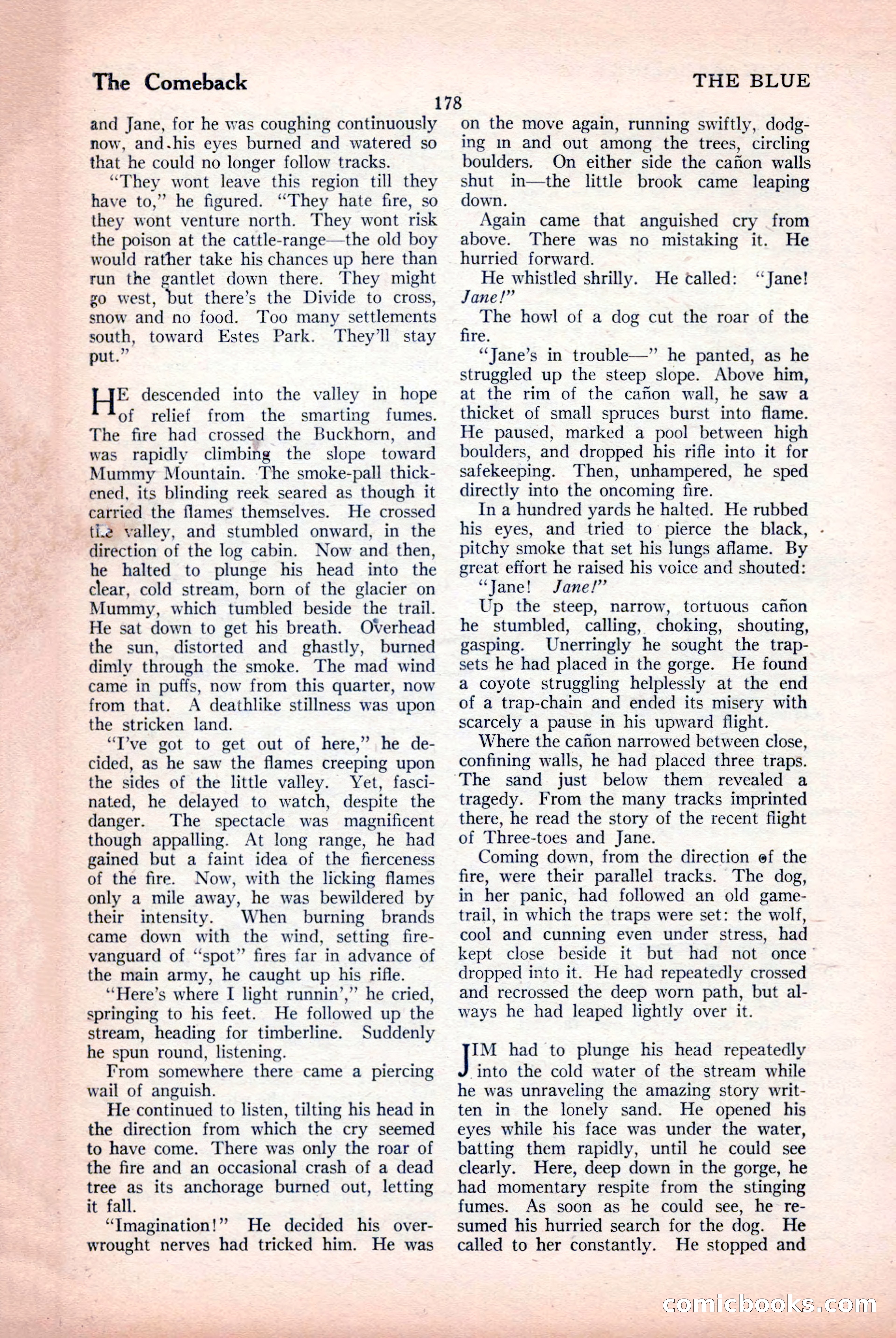 The Blue Book Magazine, April 1926 — page 180 of 208