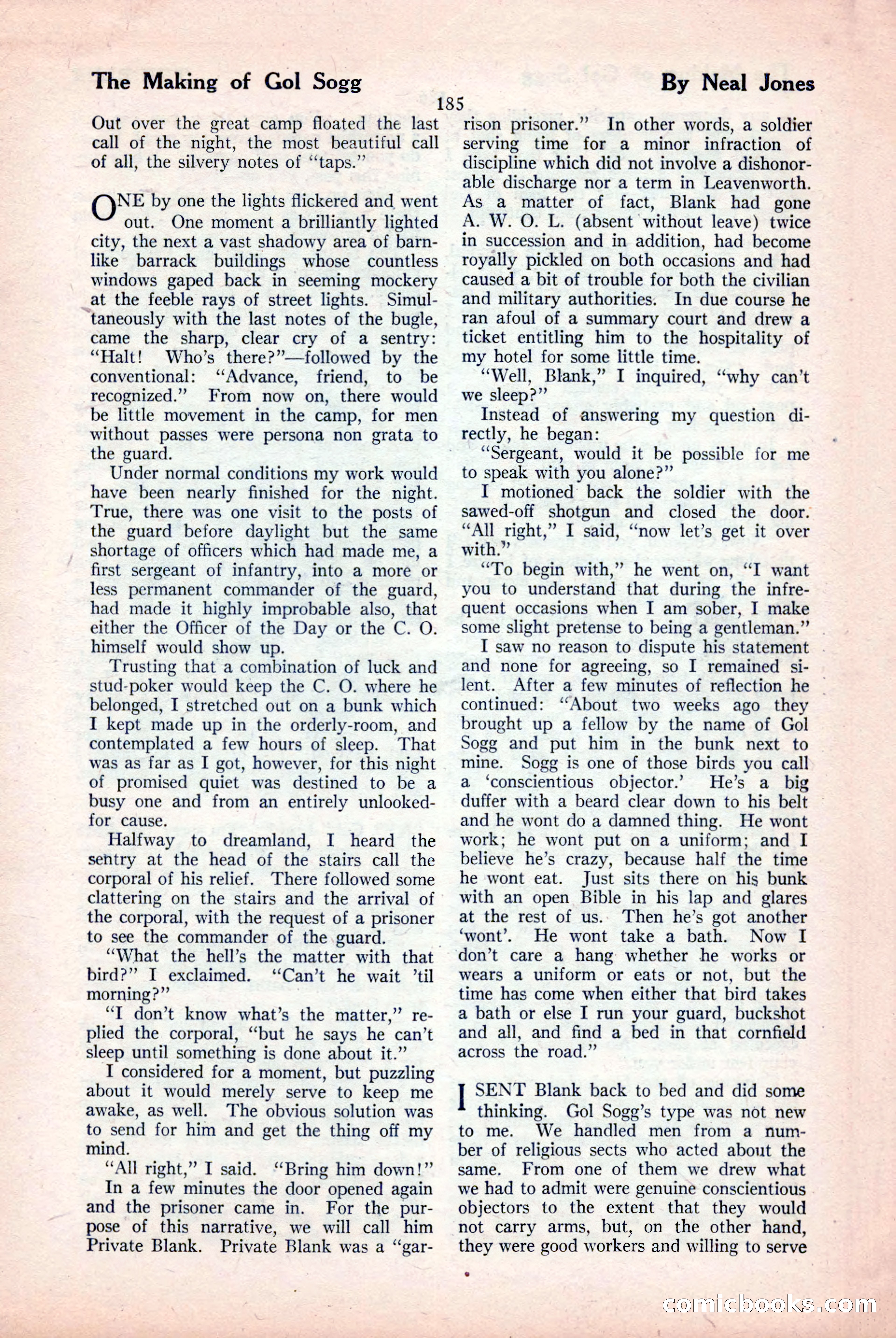 The Blue Book Magazine, April 1926 — page 187 of 208