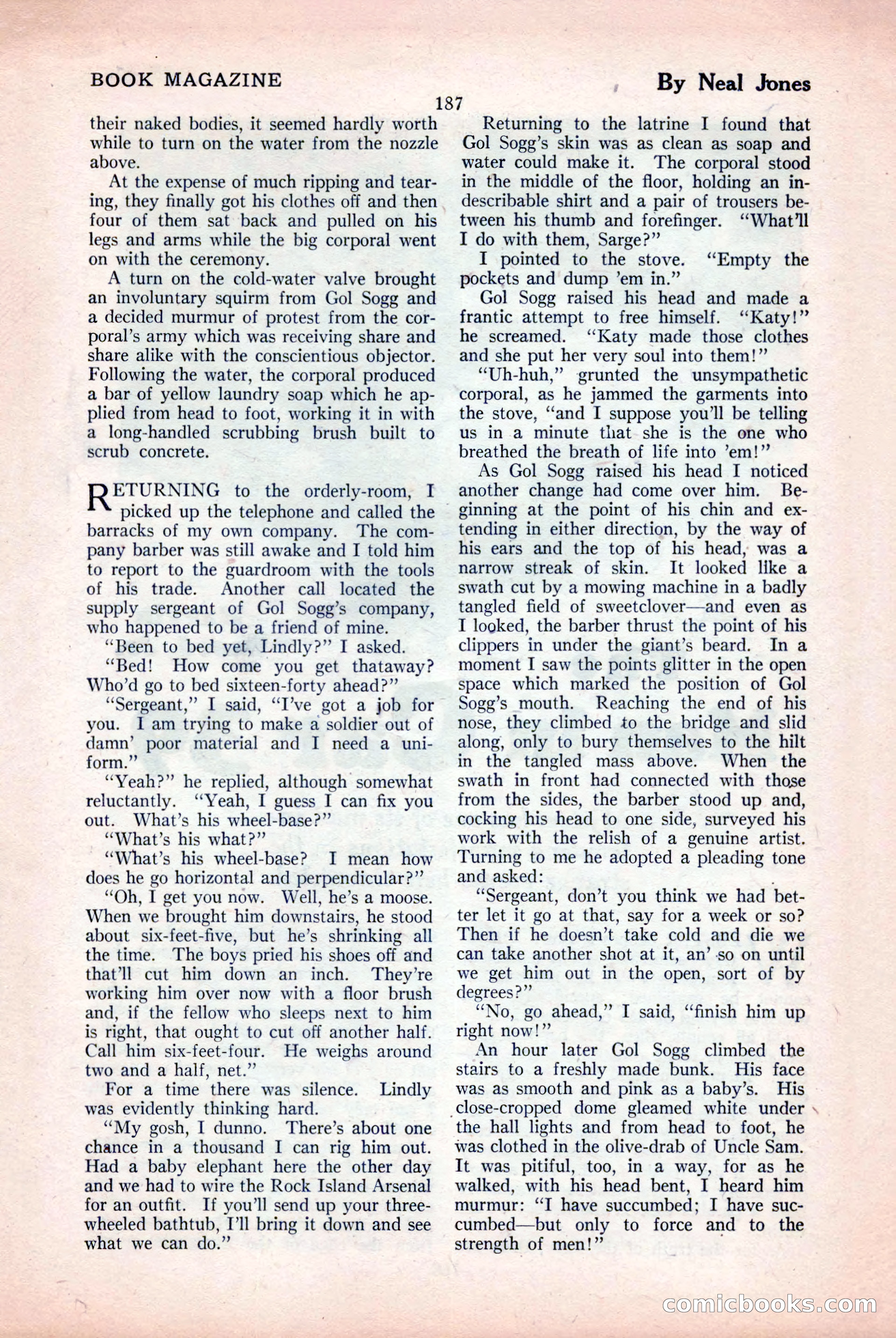 The Blue Book Magazine, April 1926 — page 189 of 208