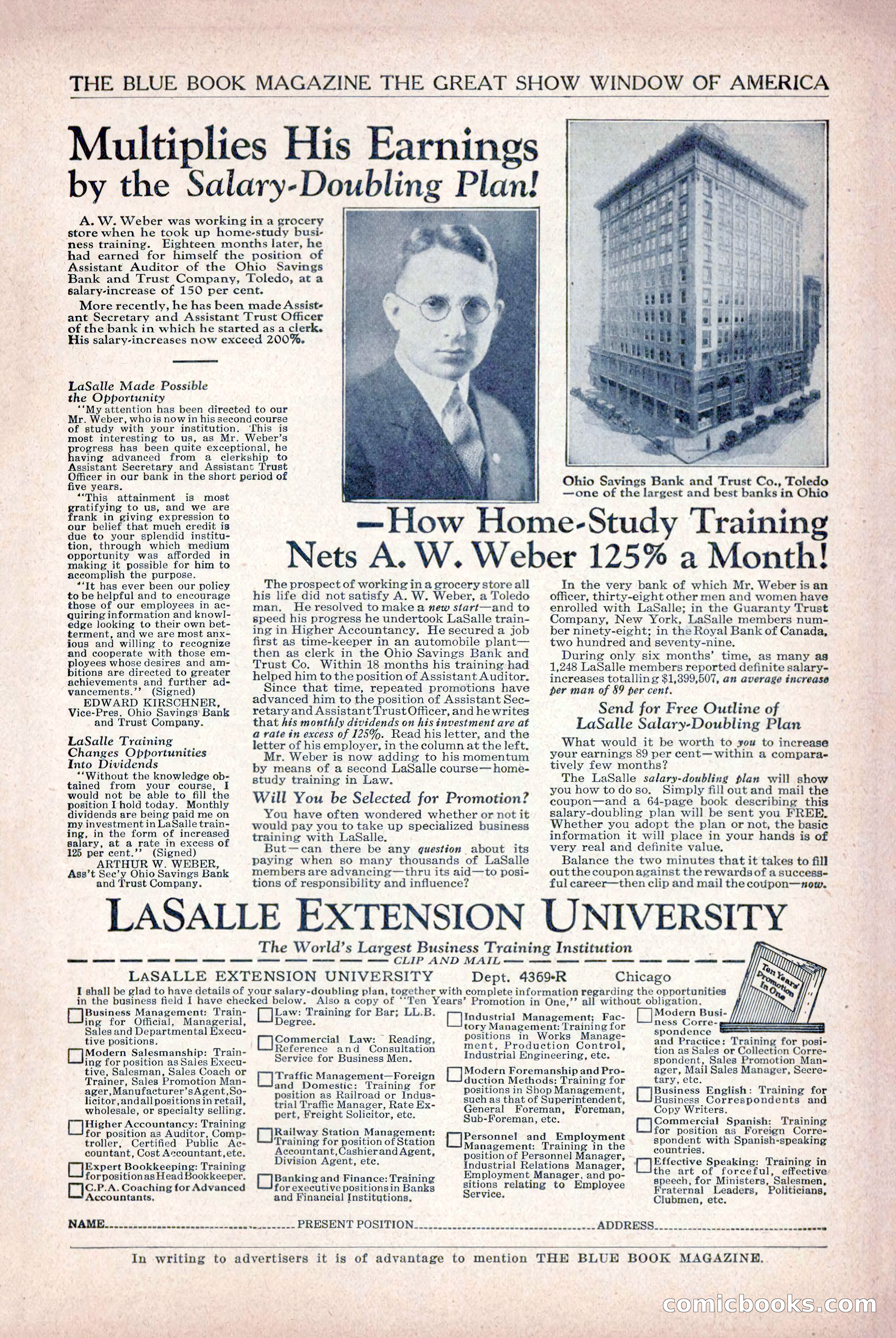The Blue Book Magazine, April 1926 — page 199 of 208
