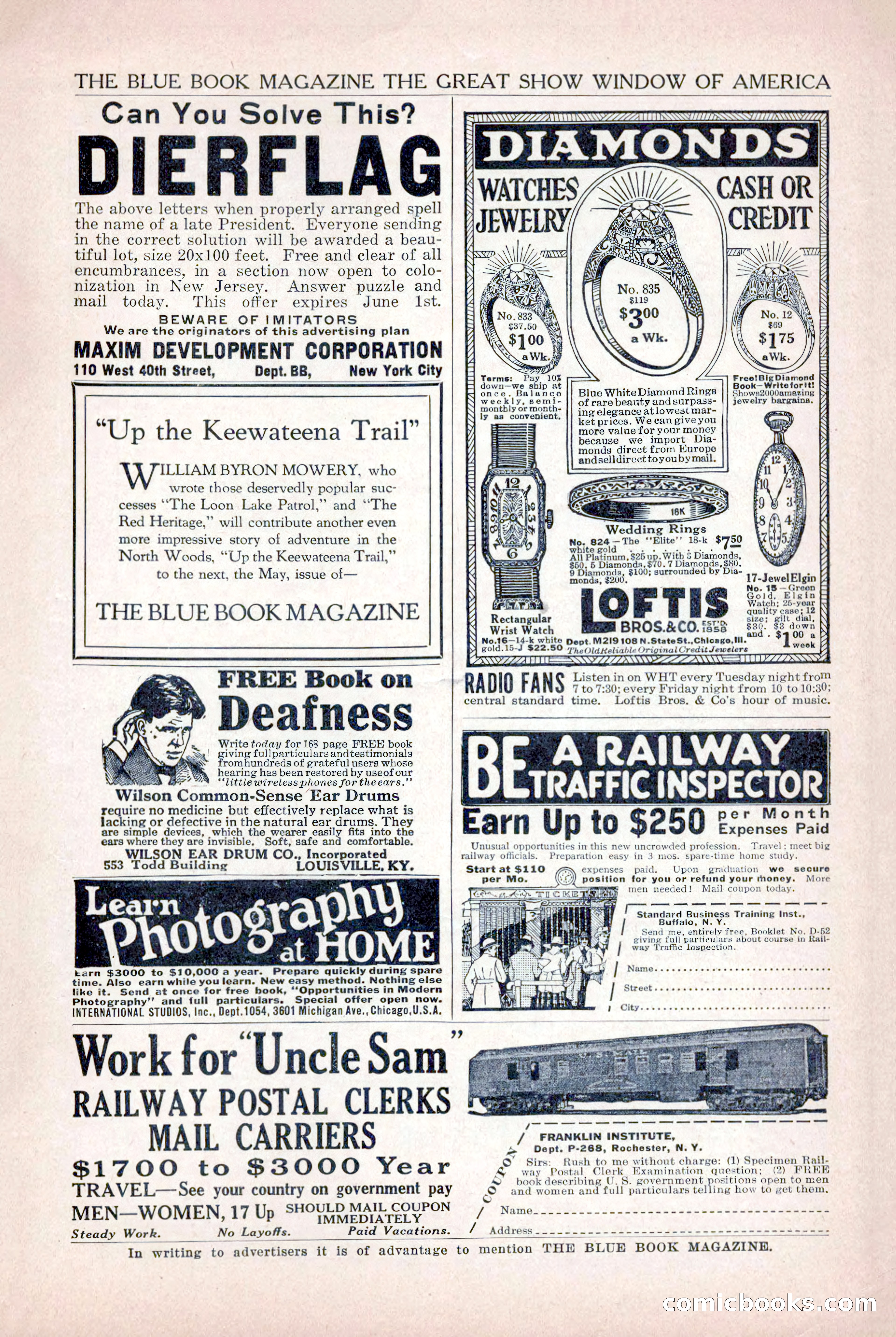 The Blue Book Magazine, April 1926 — page 203 of 208