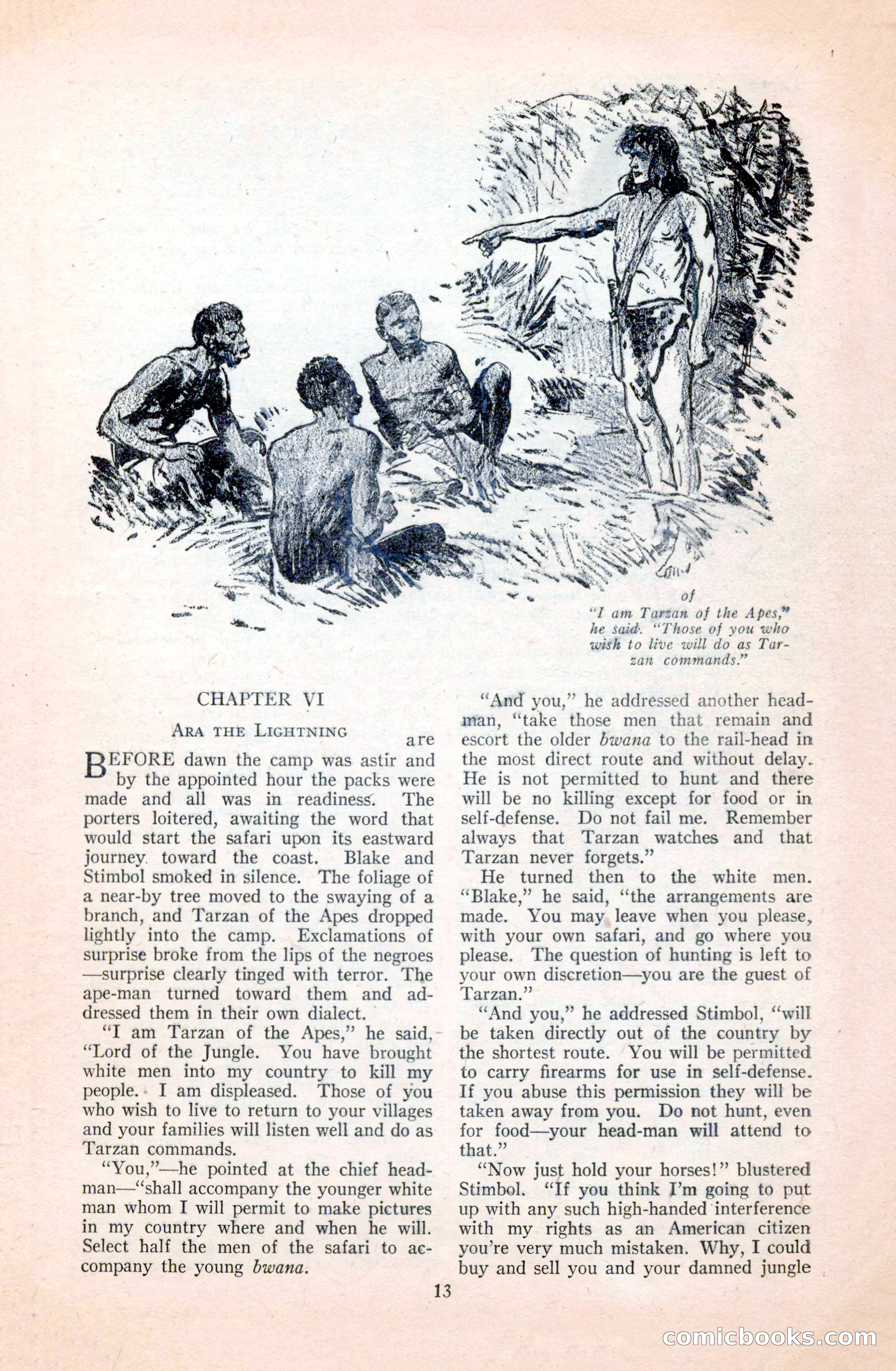 The Illustrated Blue Book Magazine, January 1928 — page 13 of 202