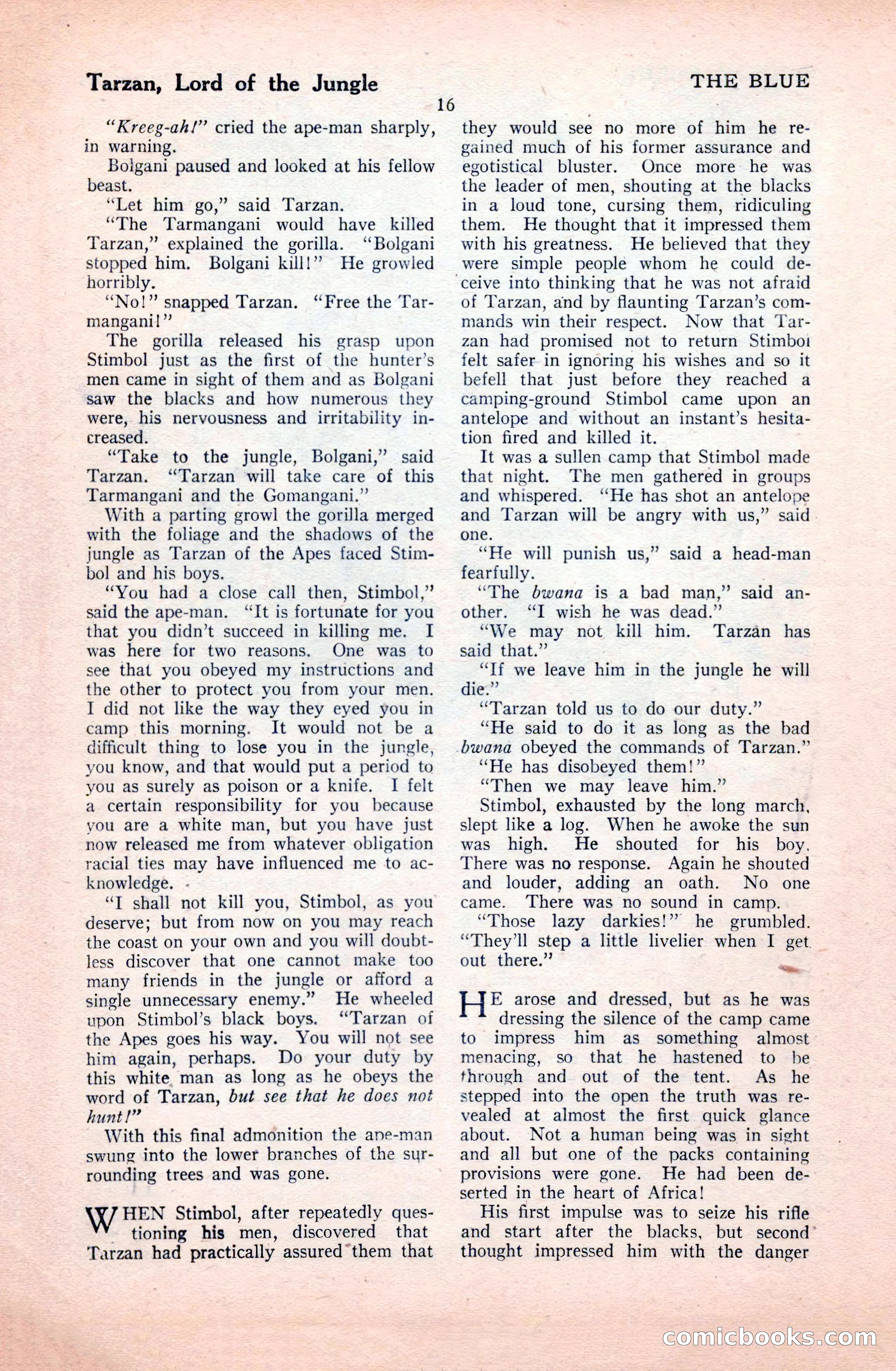The Illustrated Blue Book Magazine, January 1928 — page 16 of 202