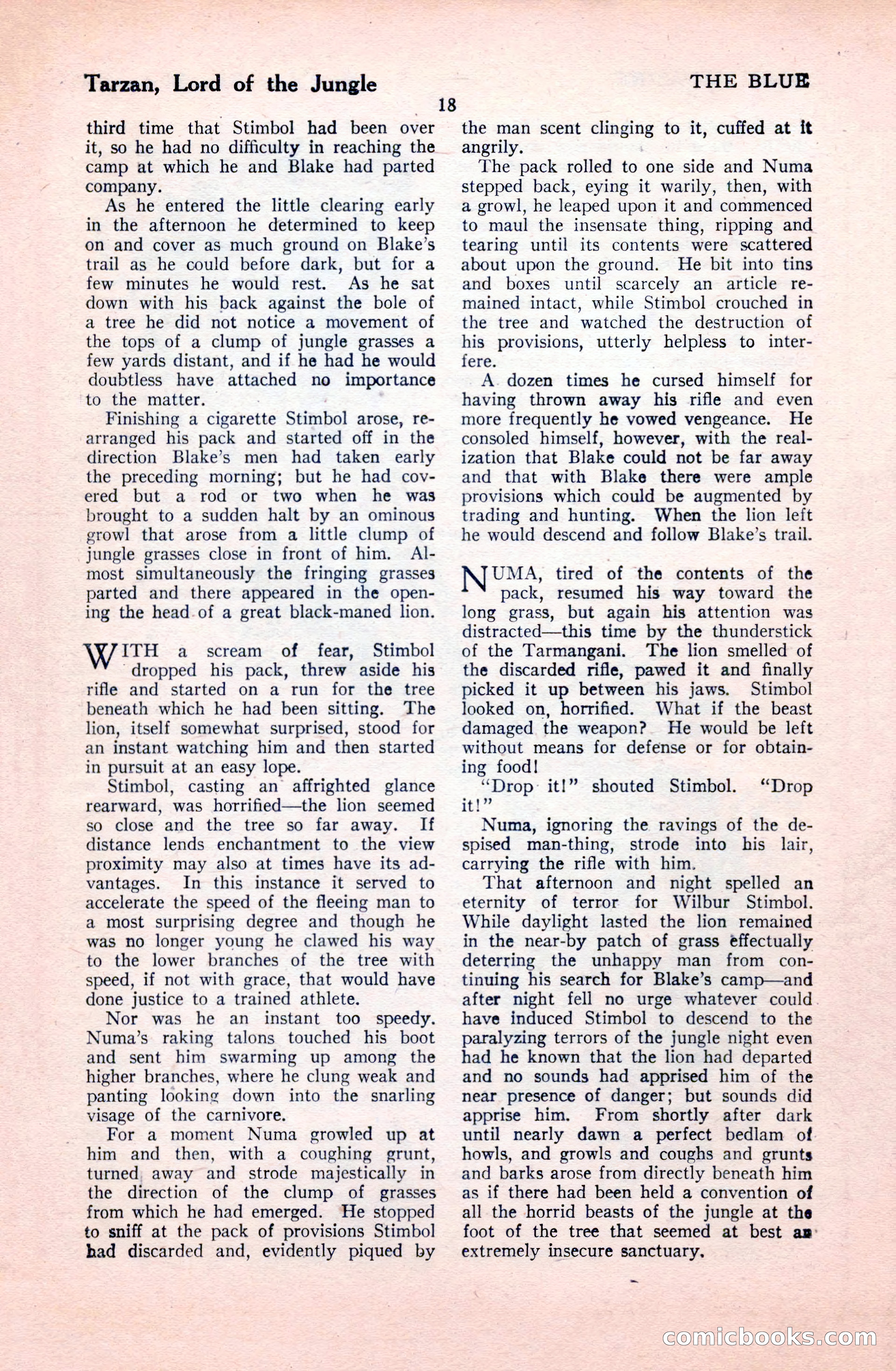 The Illustrated Blue Book Magazine, January 1928 — page 18 of 202
