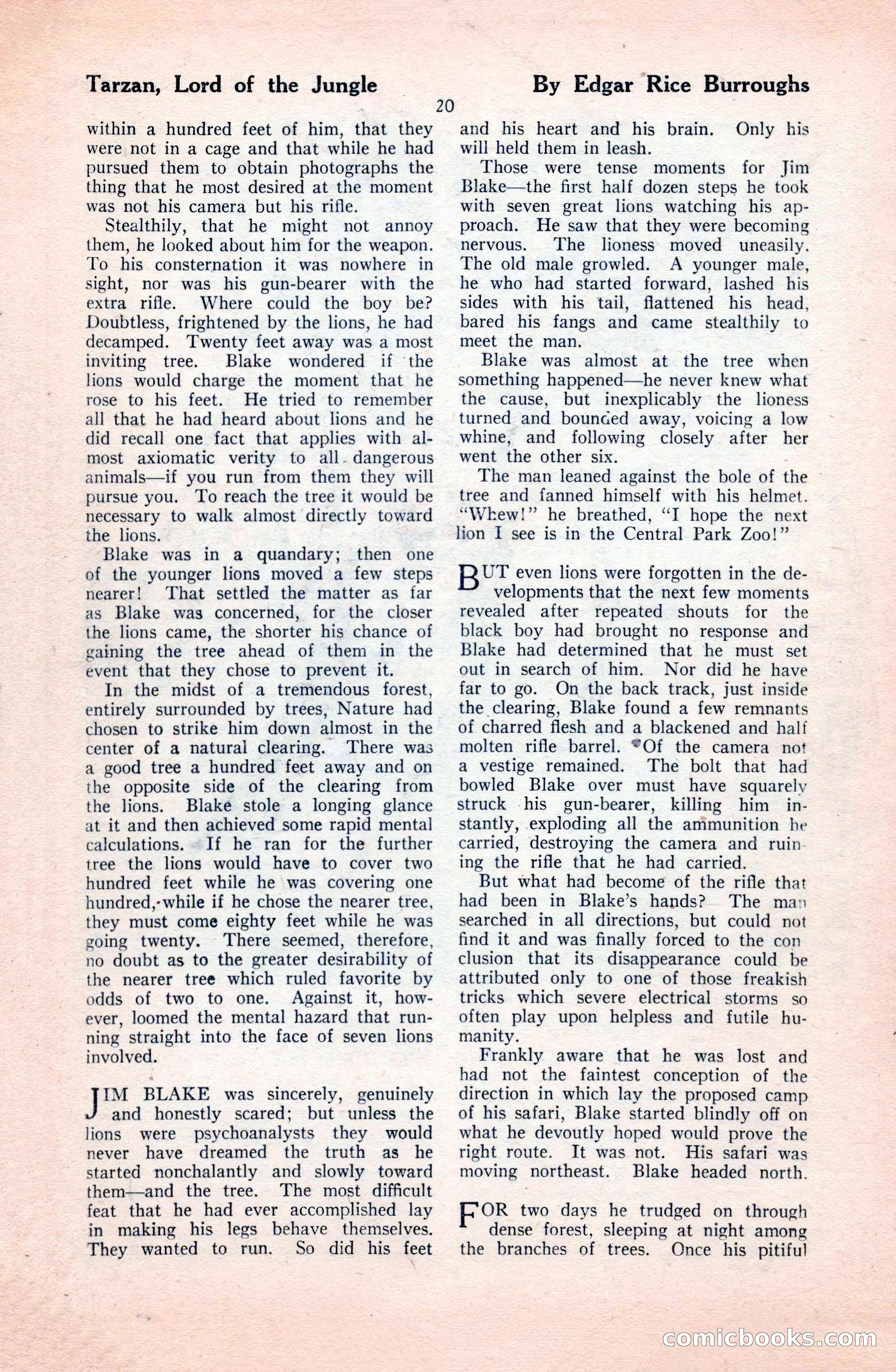 The Illustrated Blue Book Magazine, January 1928 — page 20 of 202
