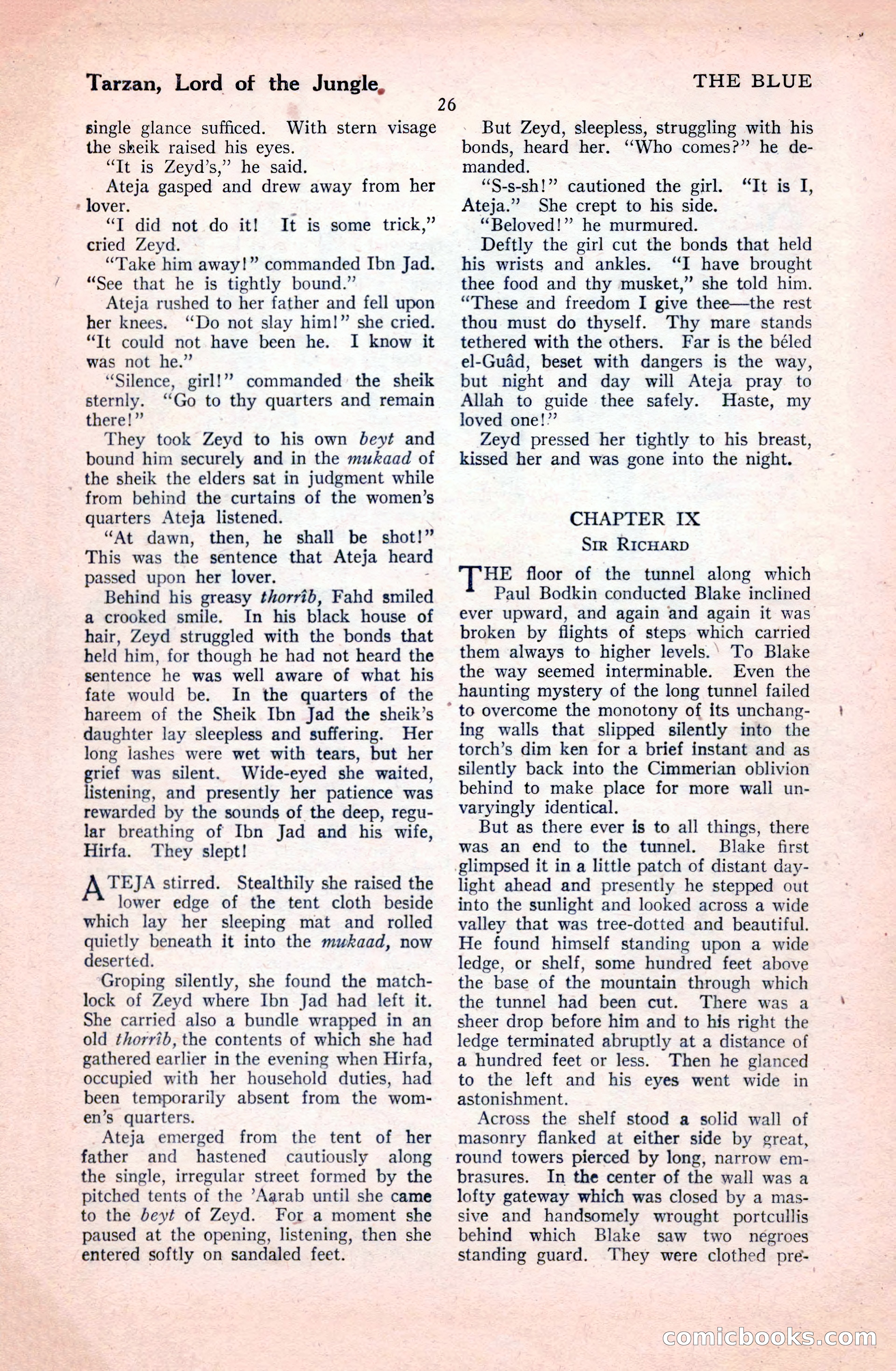 The Illustrated Blue Book Magazine, January 1928 — page 26 of 202