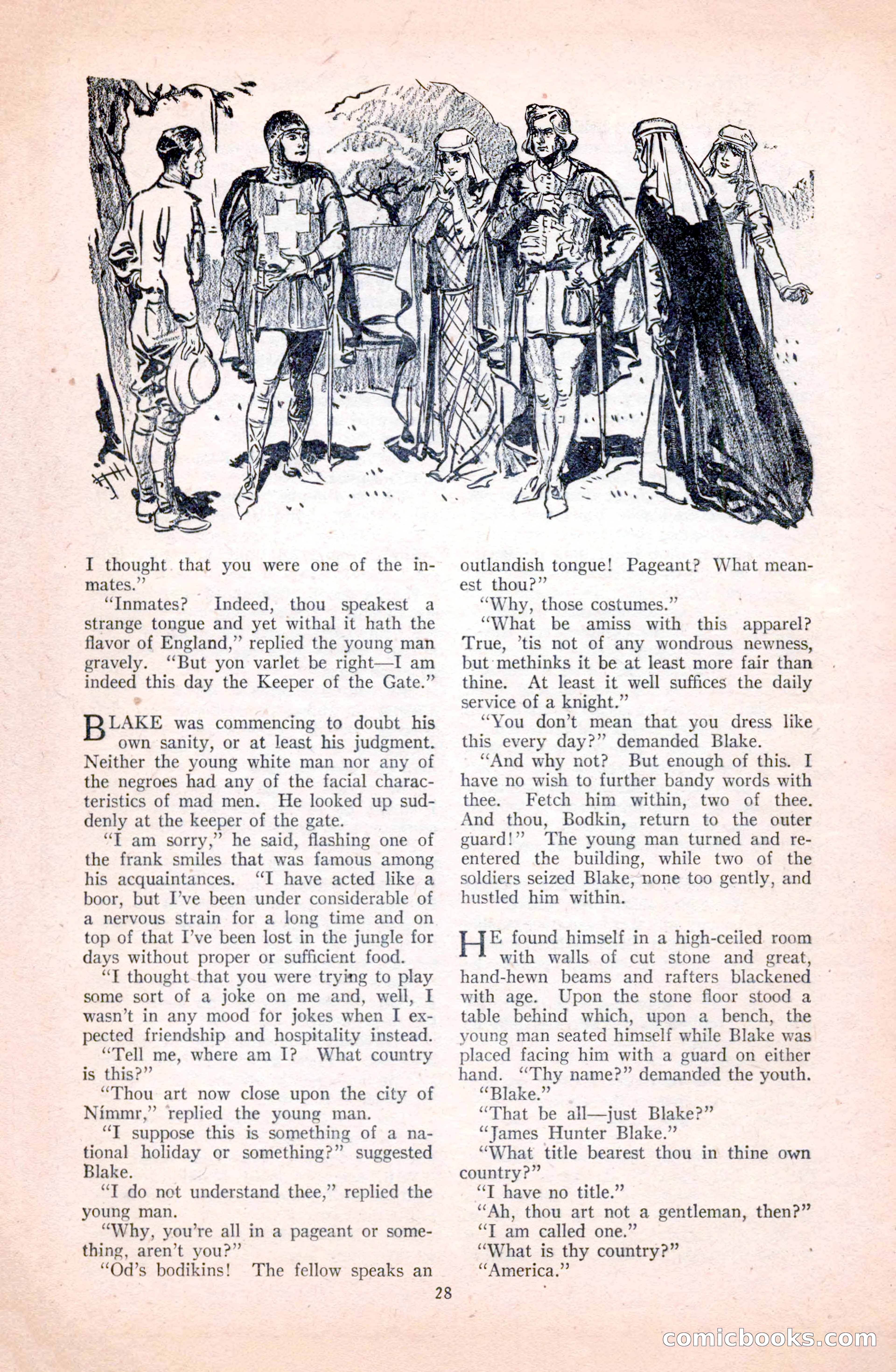 The Illustrated Blue Book Magazine, January 1928 — page 28 of 202