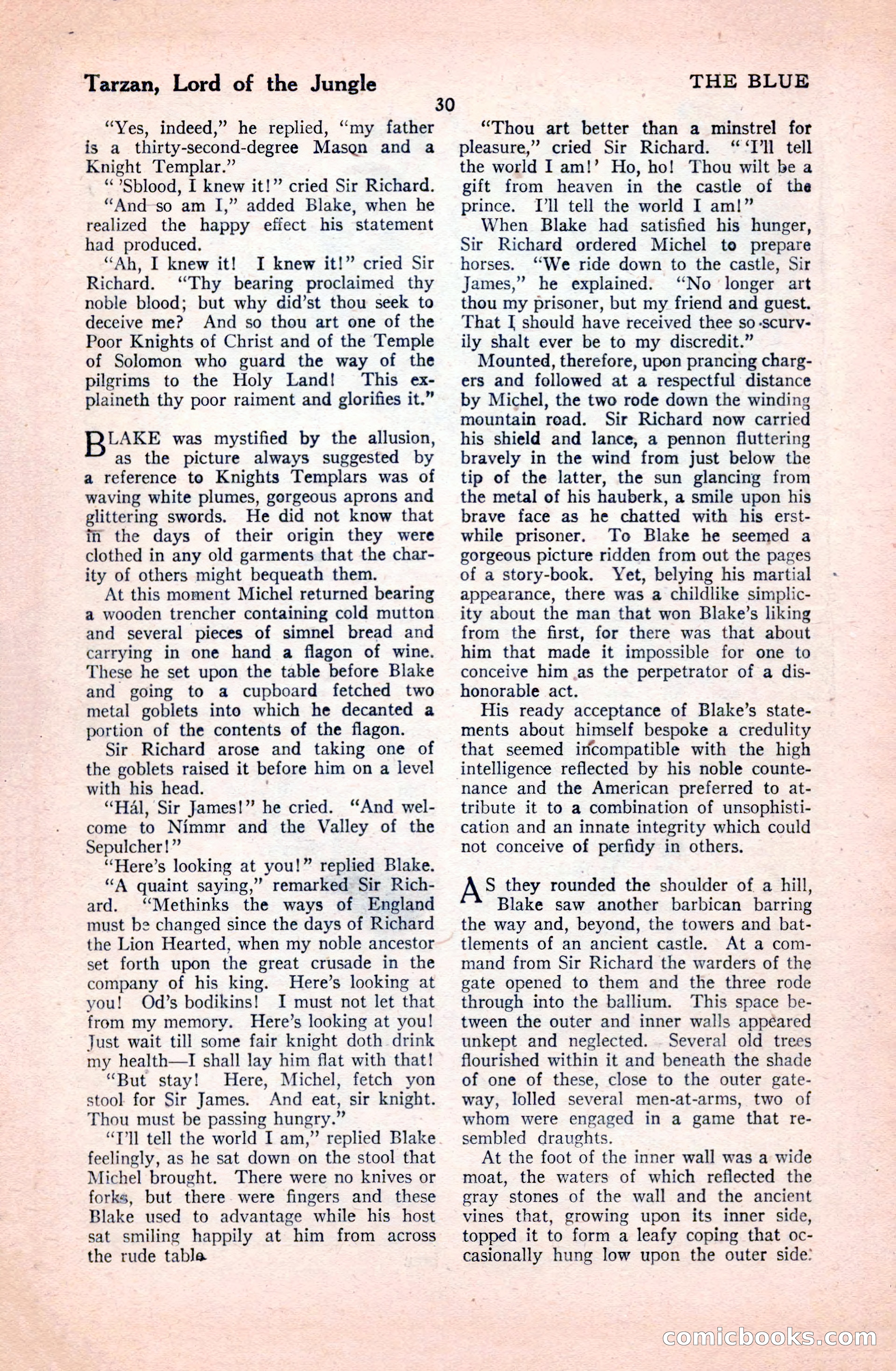 The Illustrated Blue Book Magazine, January 1928 — page 30 of 202