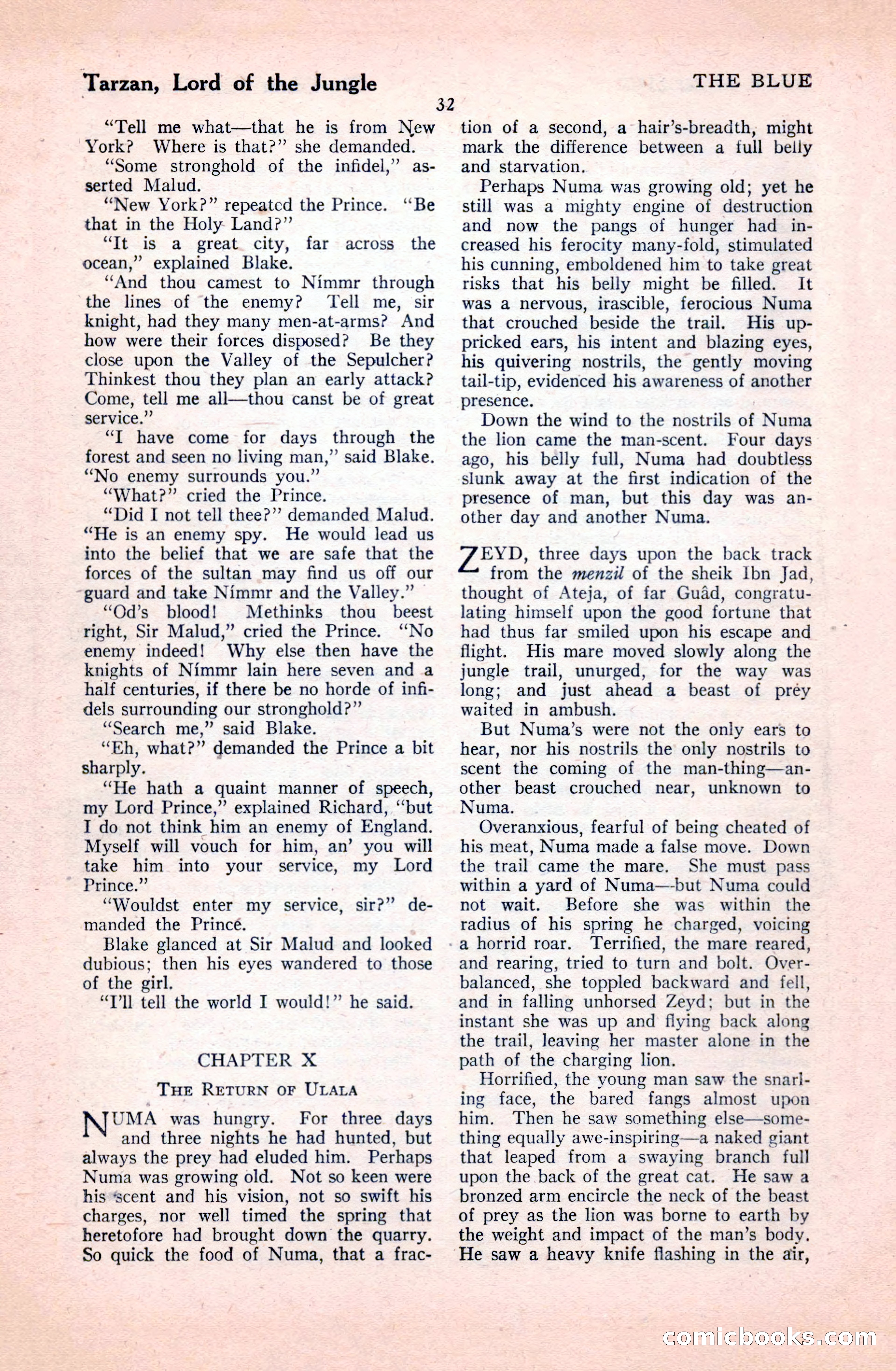 The Illustrated Blue Book Magazine, January 1928 — page 32 of 202