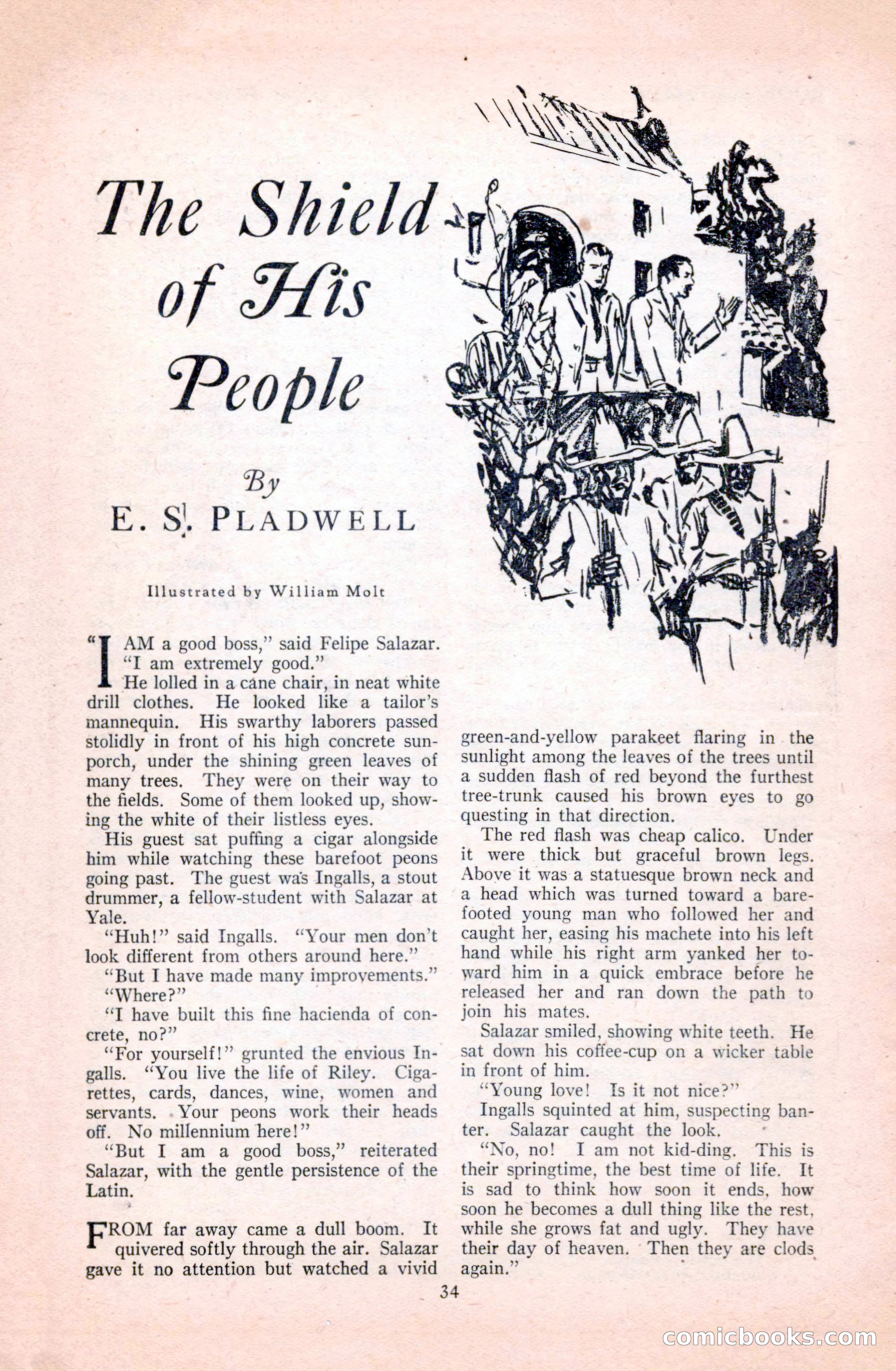 The Illustrated Blue Book Magazine, January 1928 — page 34 of 202