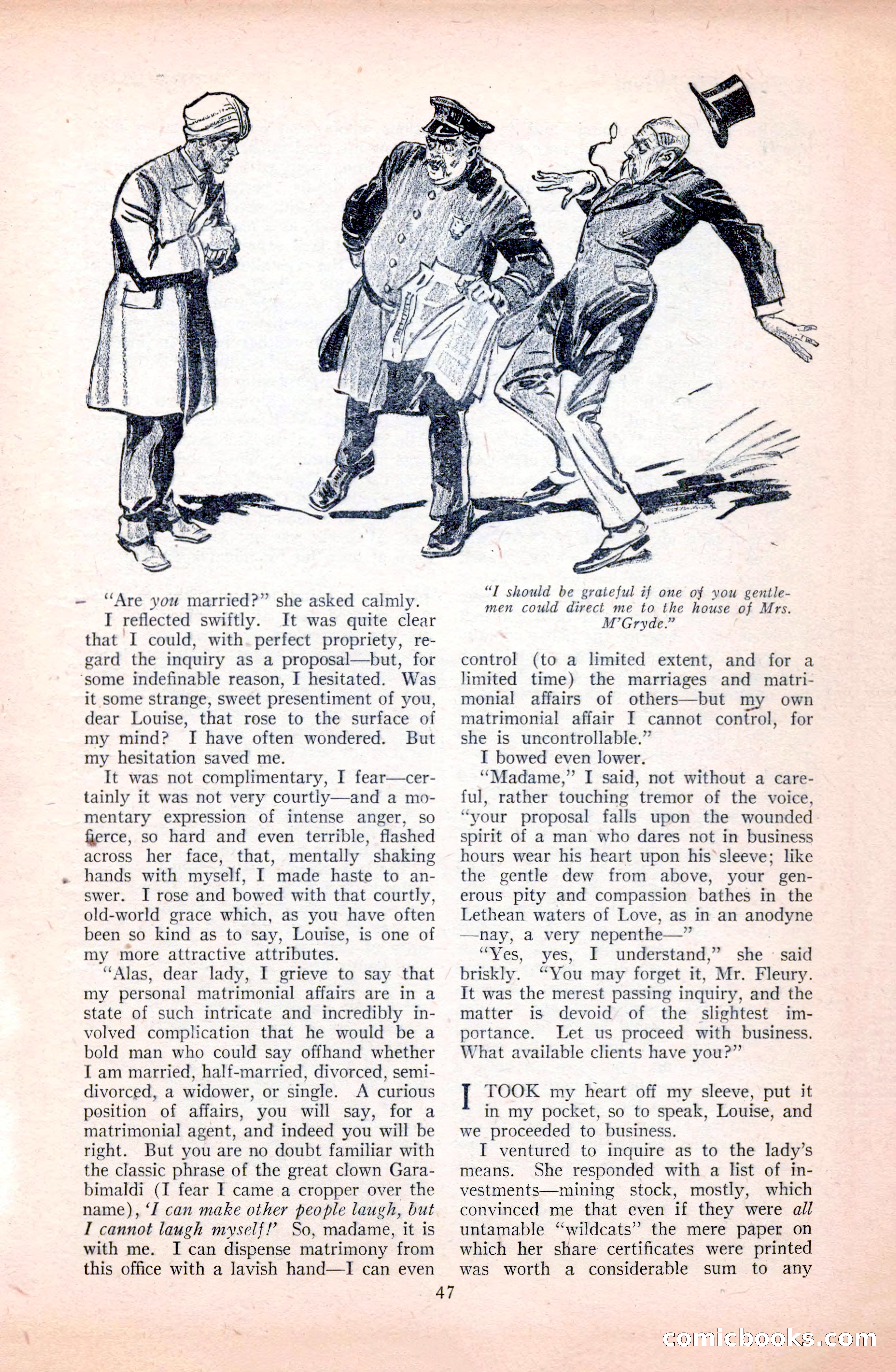 The Illustrated Blue Book Magazine, January 1928 — page 47 of 202