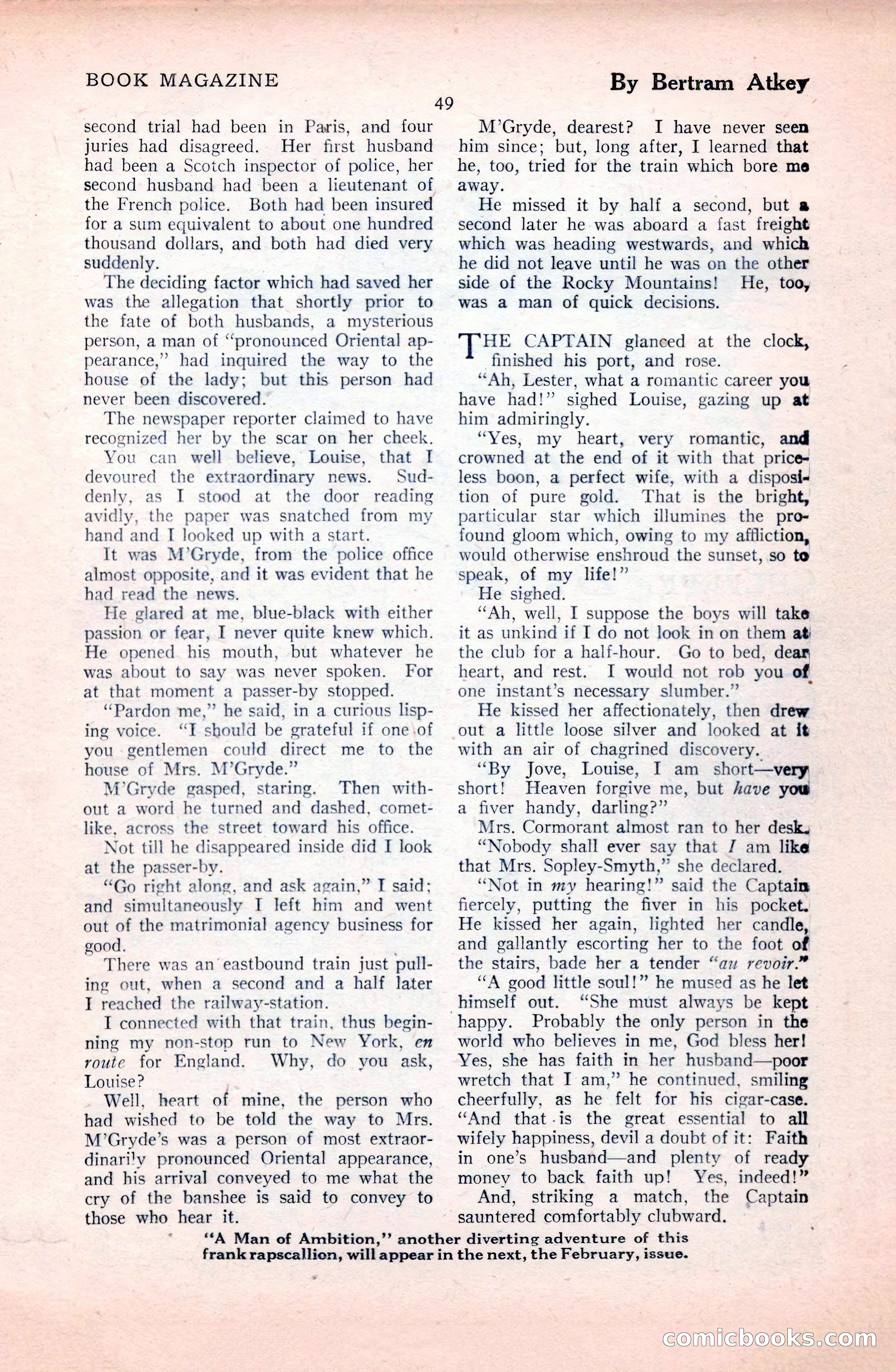 The Illustrated Blue Book Magazine, January 1928 — page 49 of 202