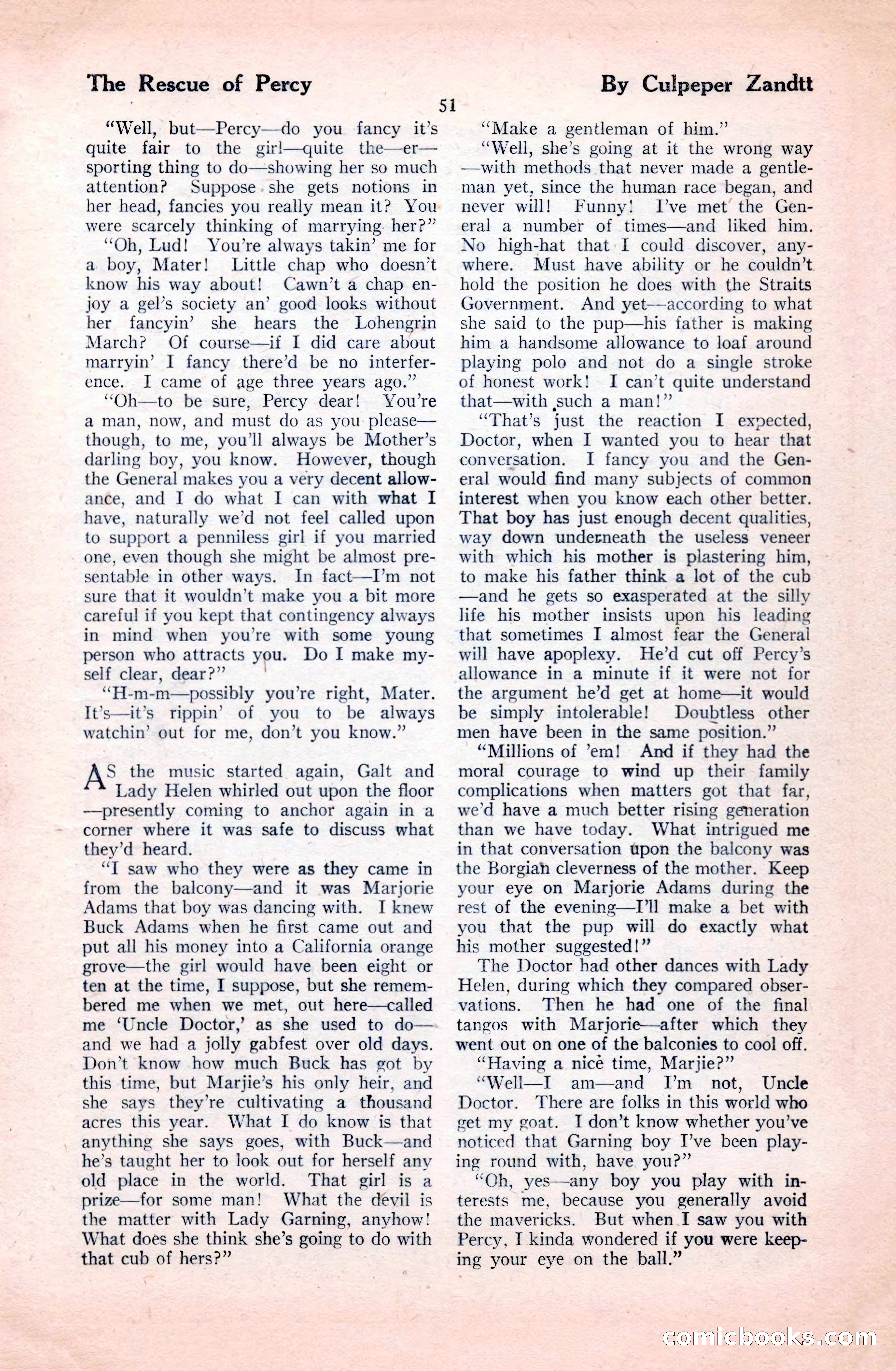 The Illustrated Blue Book Magazine, January 1928 — page 51 of 202