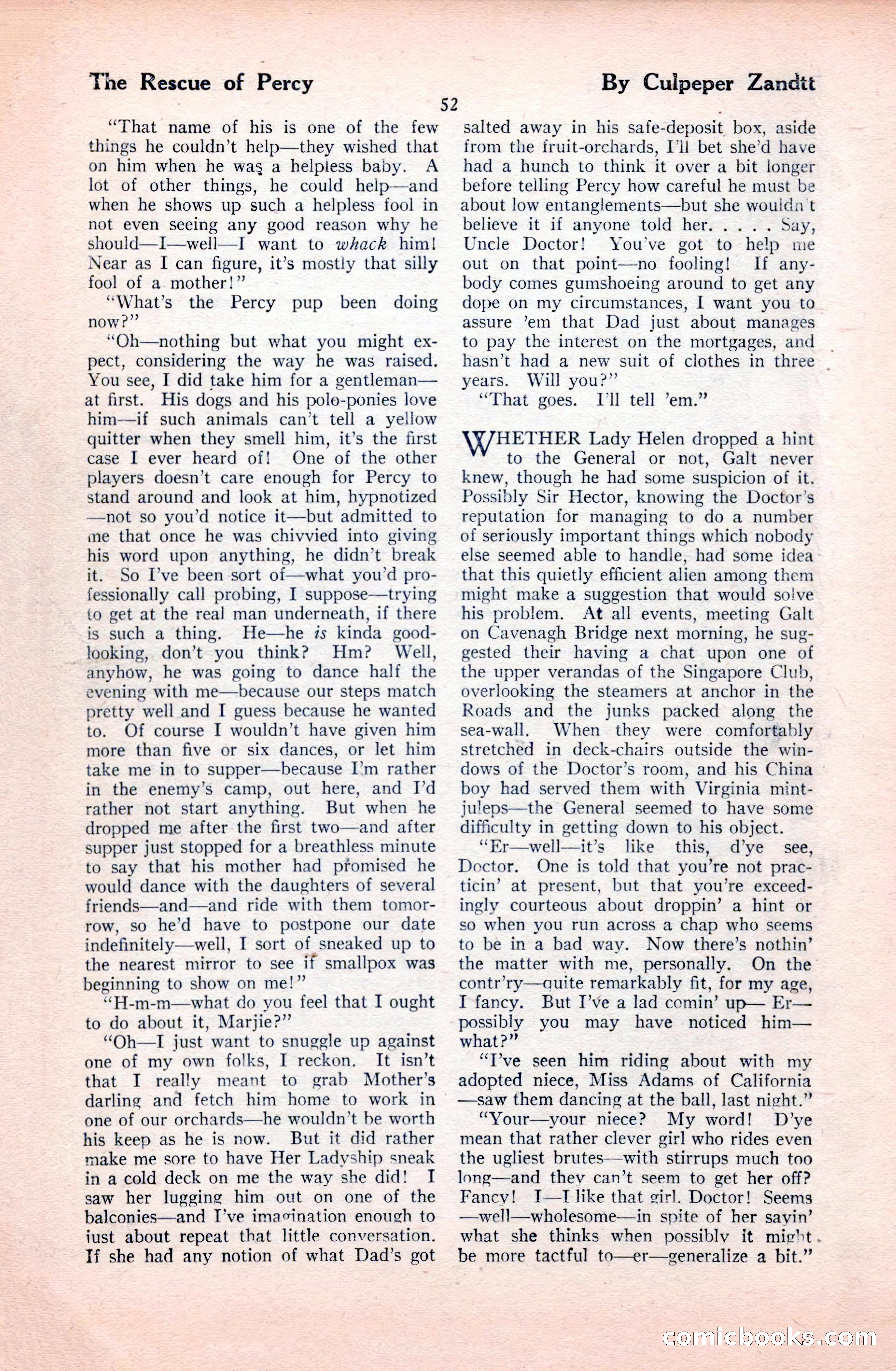 The Illustrated Blue Book Magazine, January 1928 — page 52 of 202