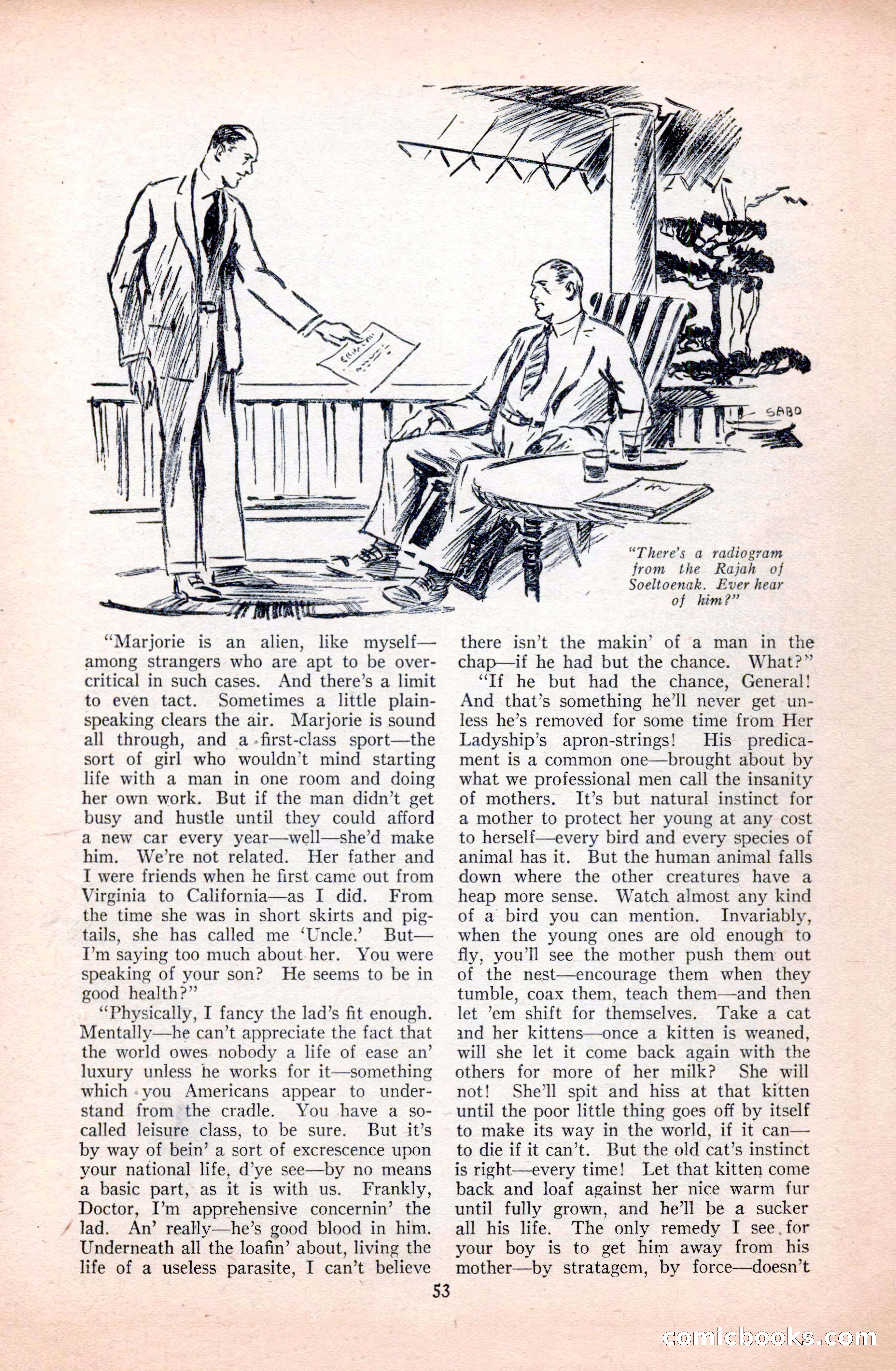 The Illustrated Blue Book Magazine, January 1928 — page 53 of 202